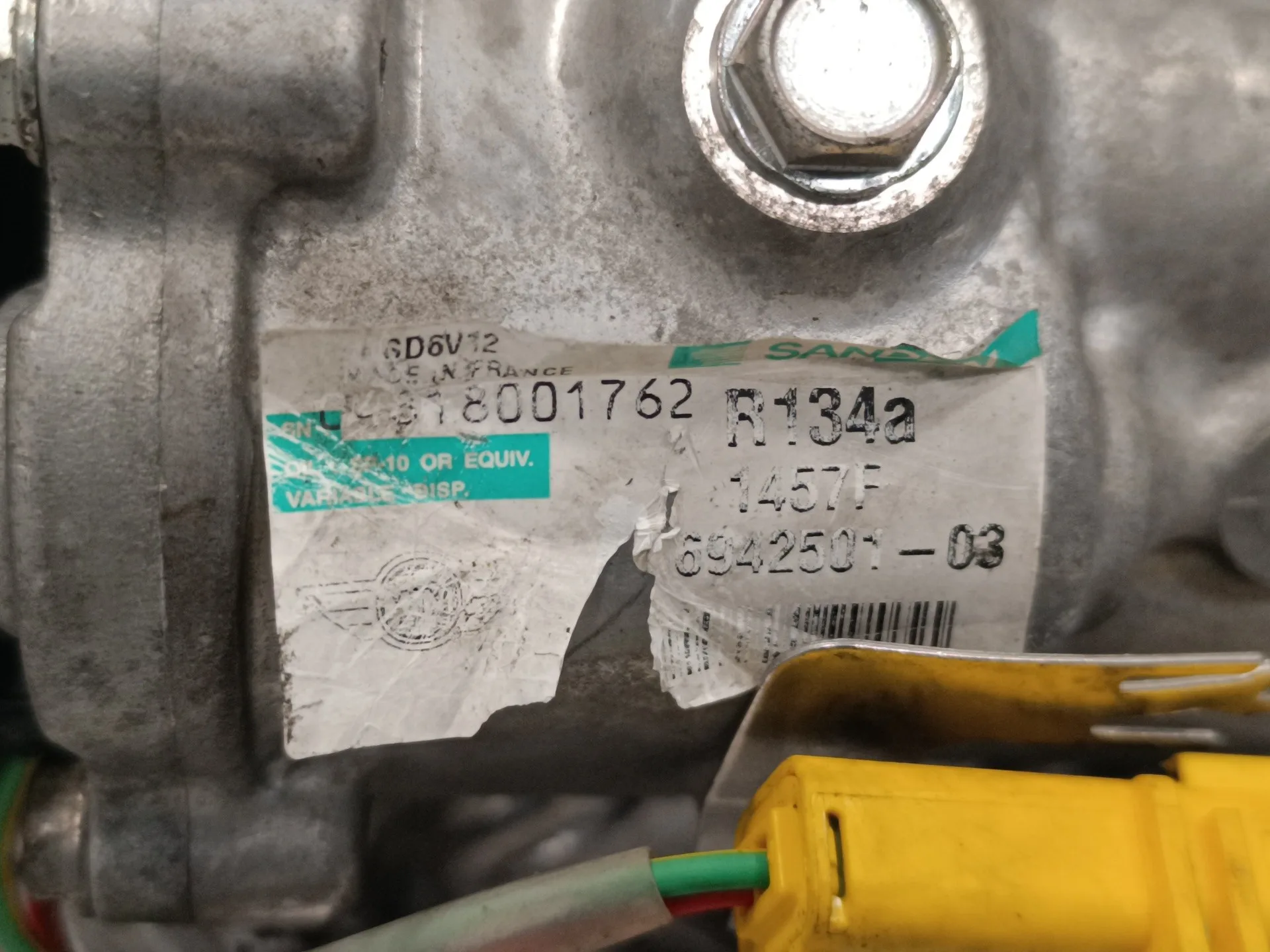 Compresor Aire Acondicionado para Bmw Mini (R56)
