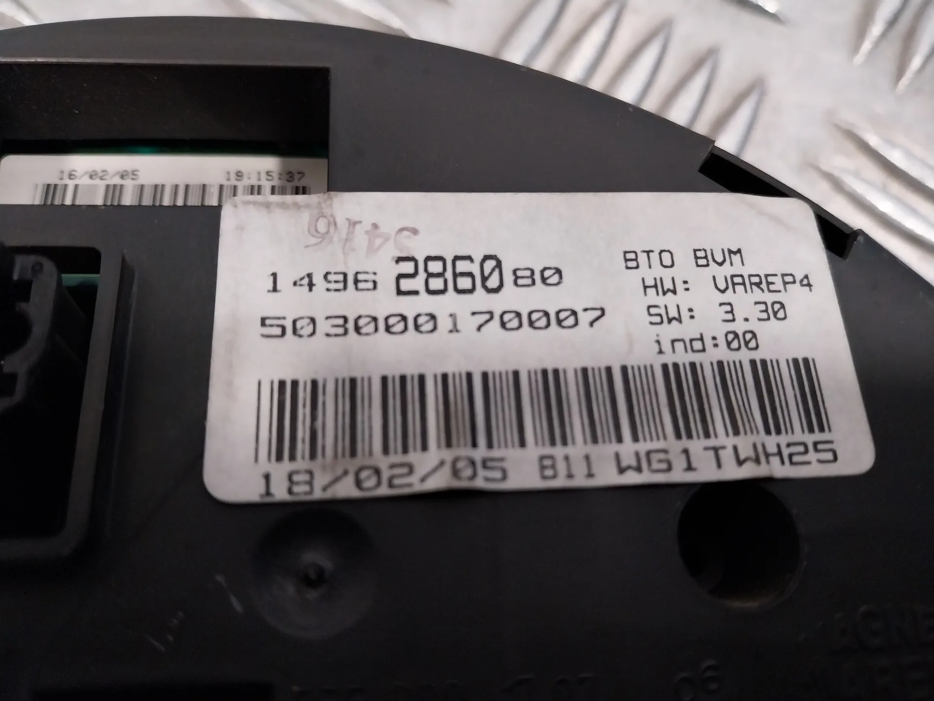 Cuadro Instrumentos para Citroën C8
