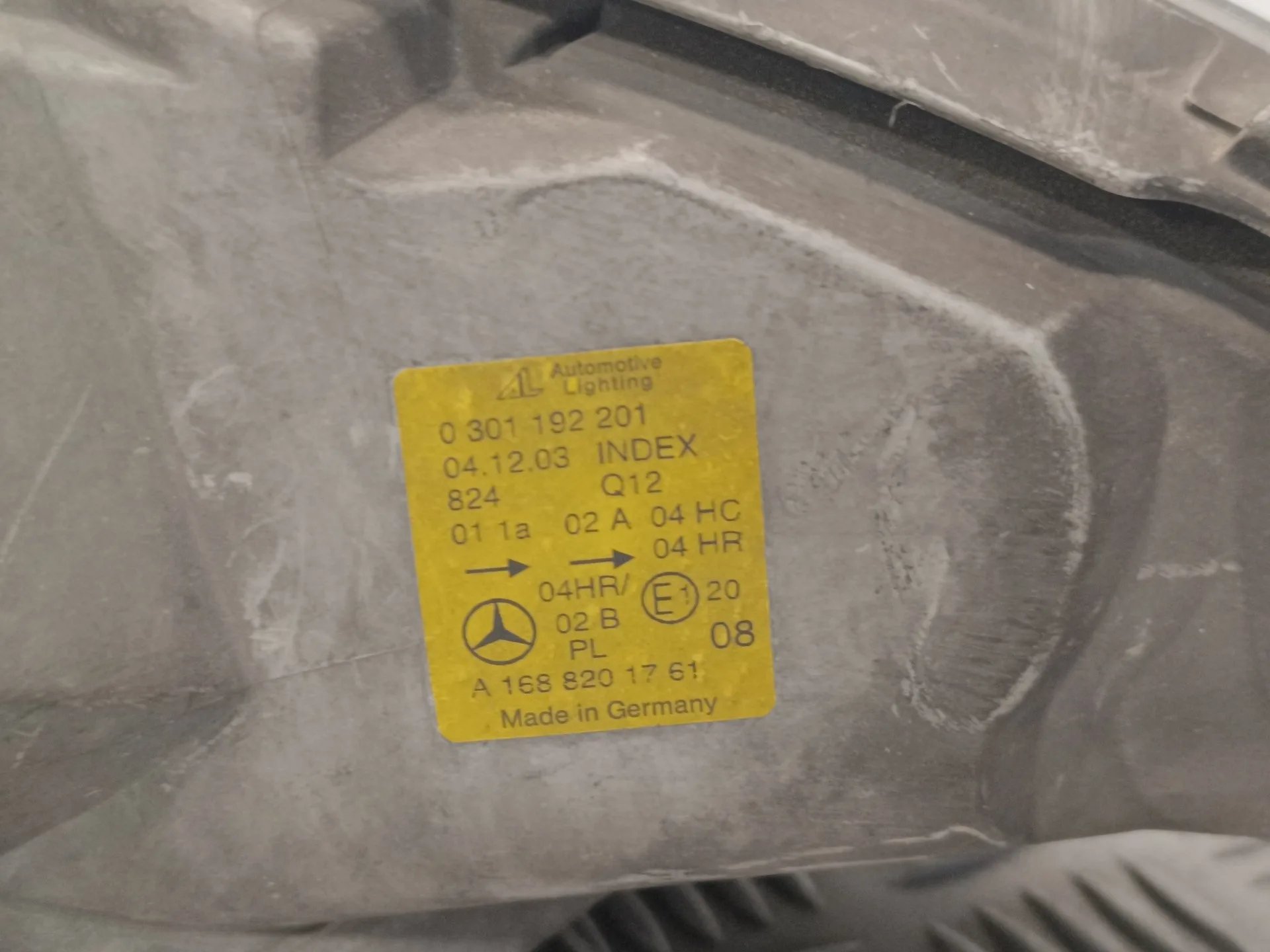 Faro Izquierdo para Mercedes-Benz Clase A (W168)