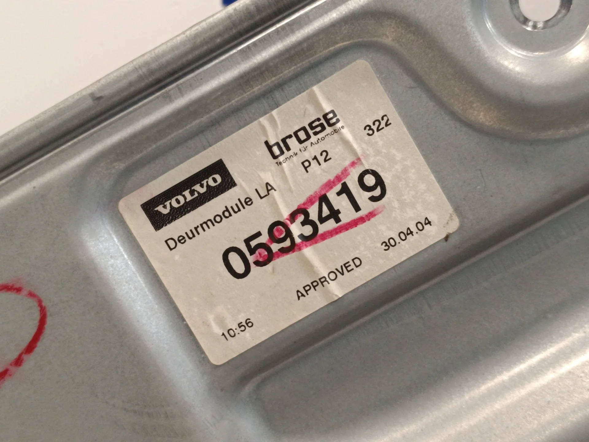 Elevalunas Trasero Izquierdo para Volvo V50 Familiar
