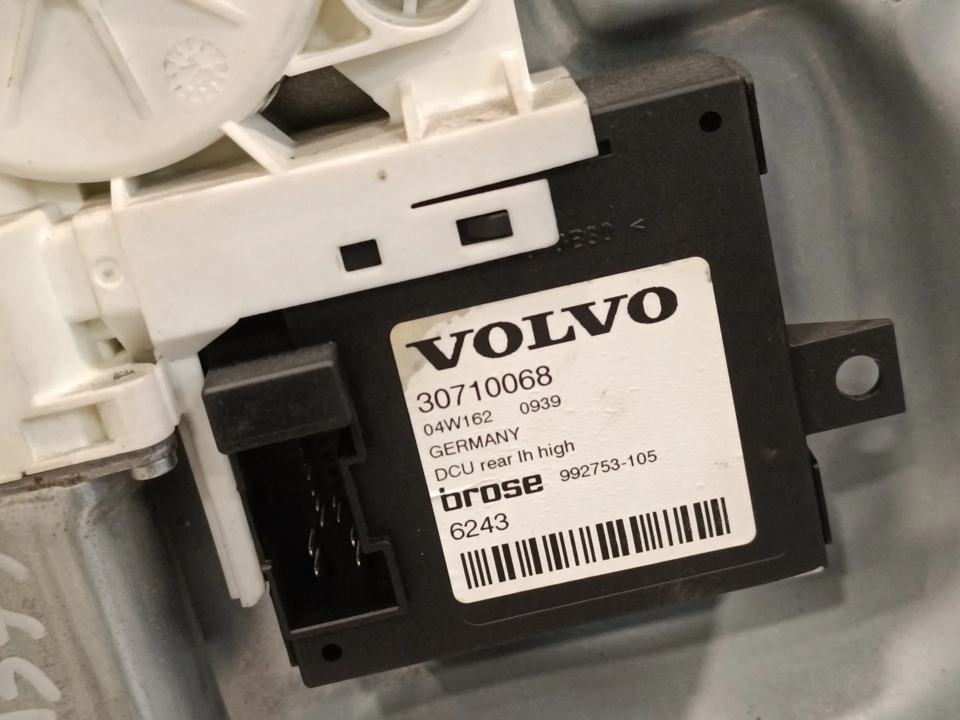 Elevalunas Trasero Izquierdo para Volvo V50 Familiar
