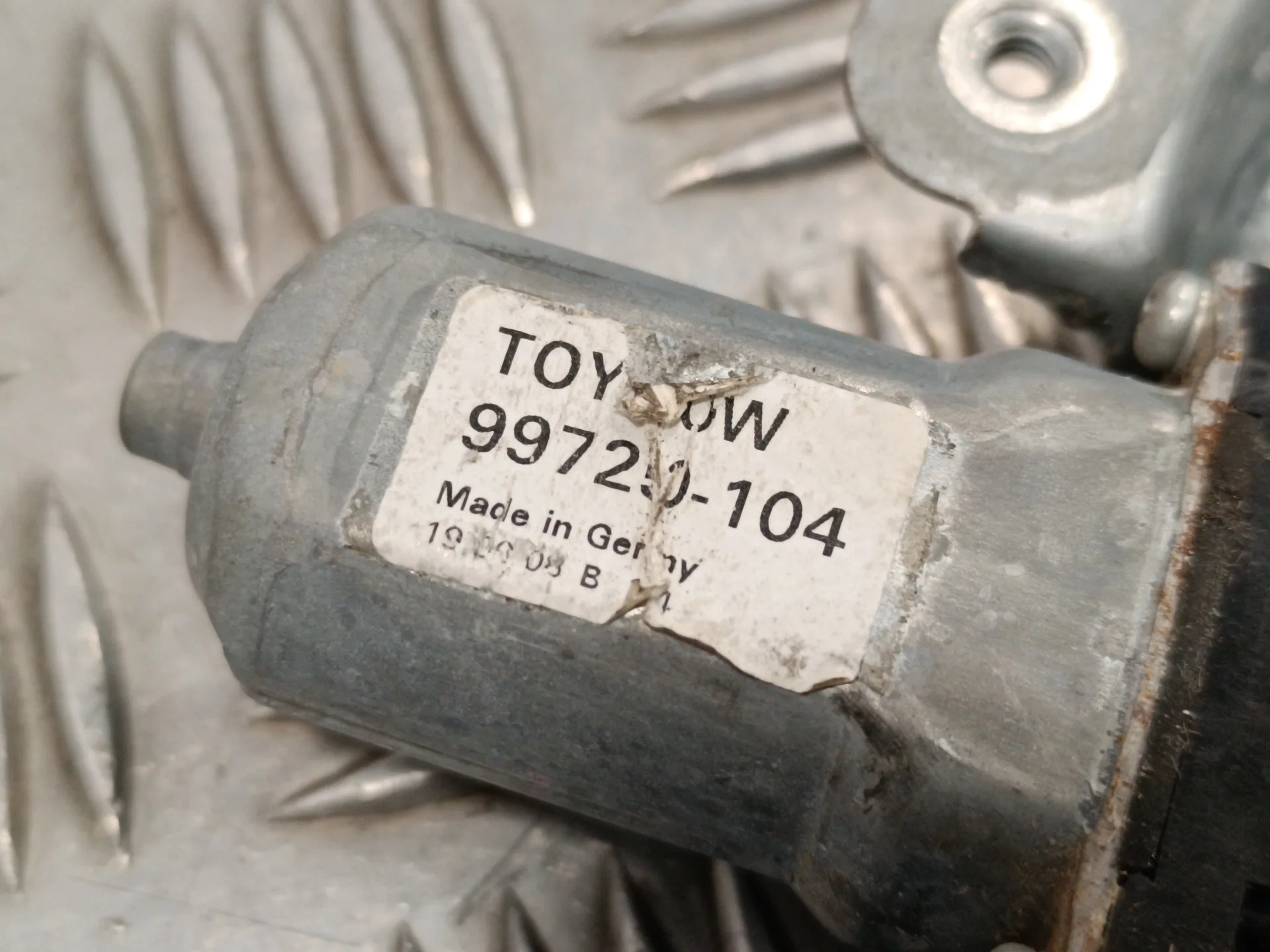 Elevalunas Trasero Derecho para Toyota Corolla Verso (R1)