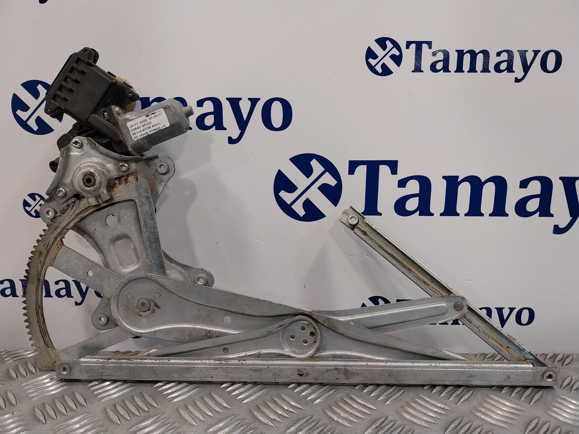 Elevalunas Trasero Izquierdo para Toyota Corolla Verso (R1)
