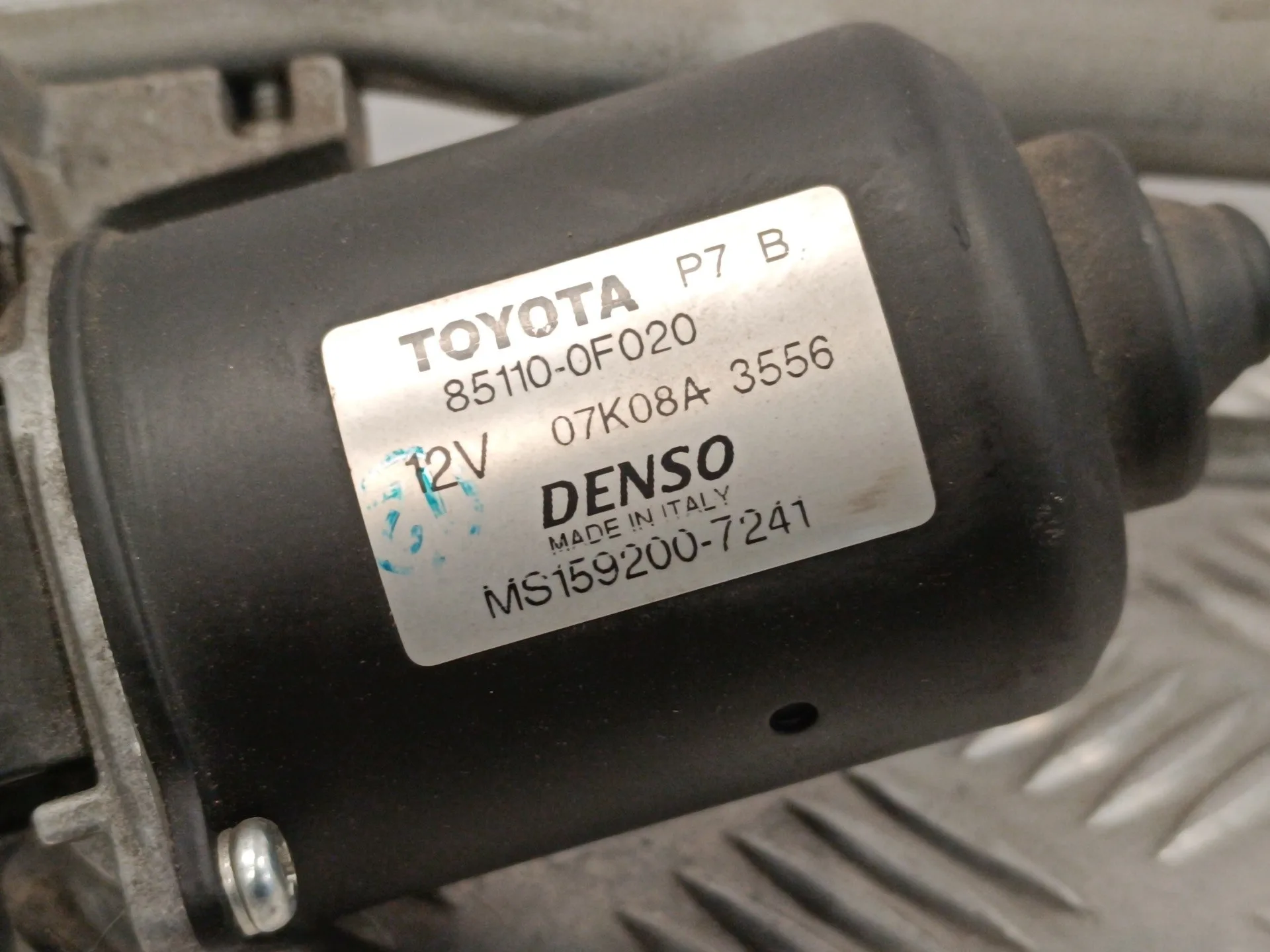 Motor Limpia Delantero para Toyota Corolla Verso (R1)