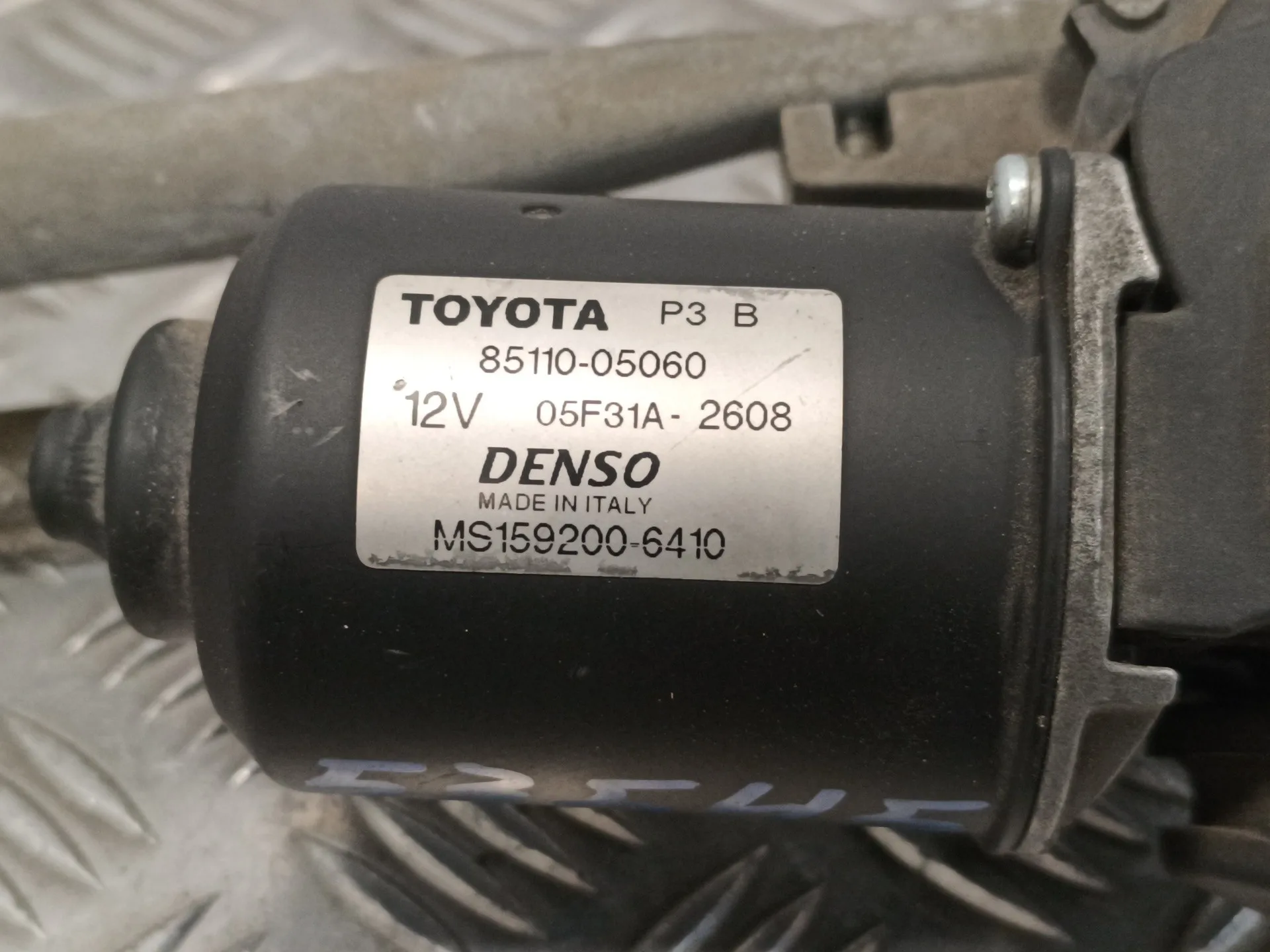 Motor Limpia Delantero para Toyota Avensis Berlina (T25)
