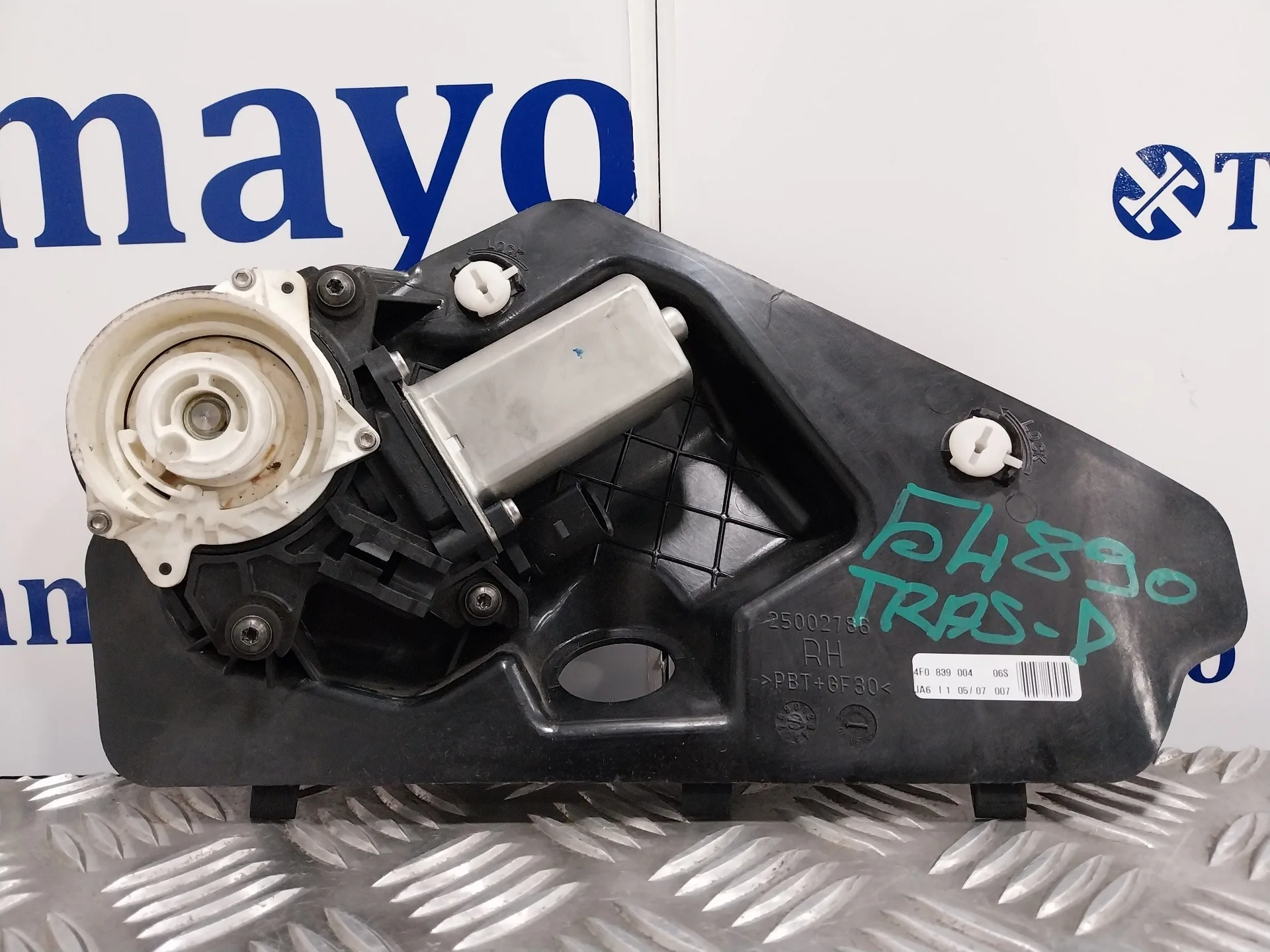Motor Elevalunas Trasero Derecho para Audi S6 Avant (4F5)