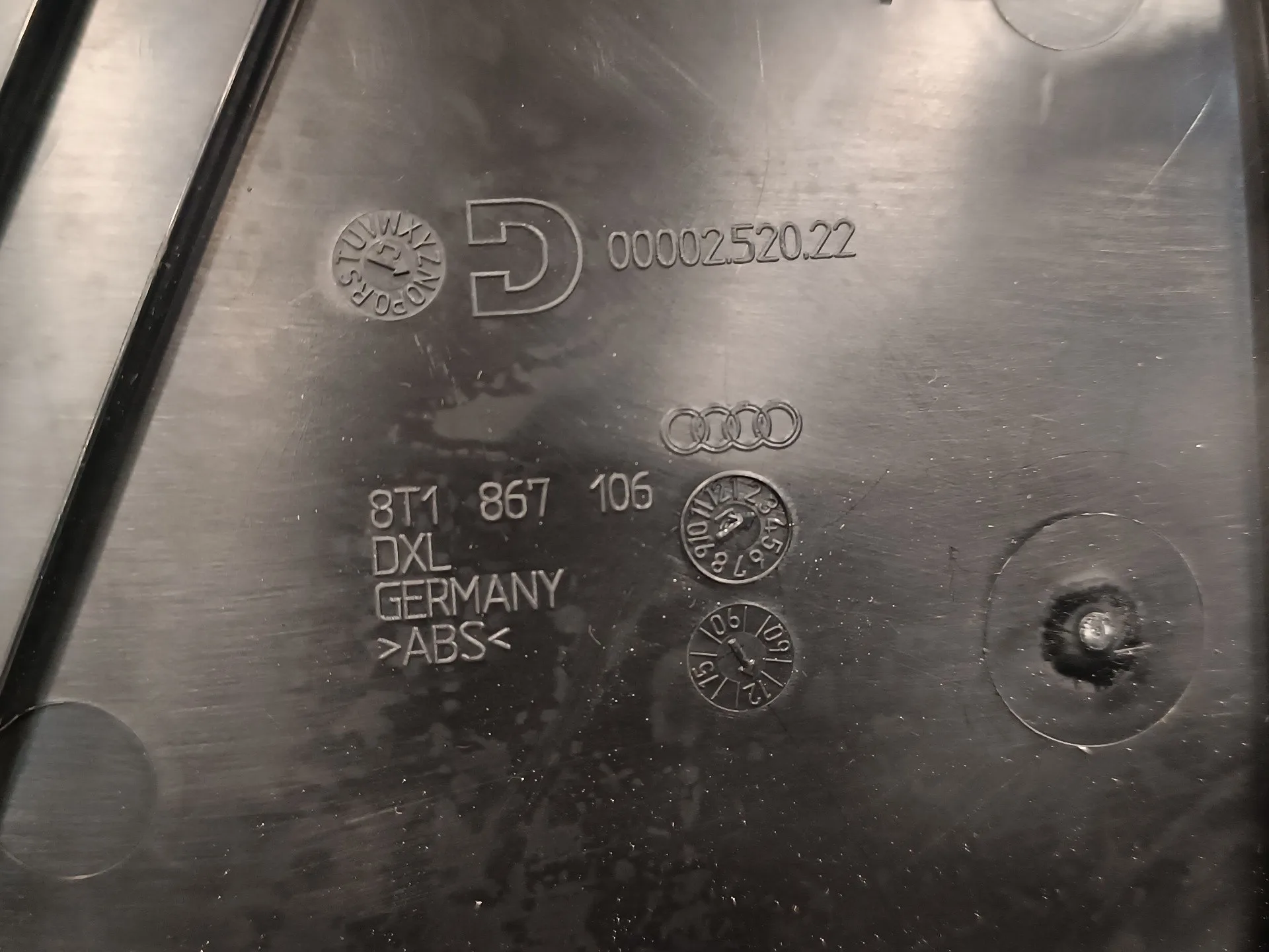 Guarnecido Puerta Delantera Derecha para Audi A5 Coupe (8T)