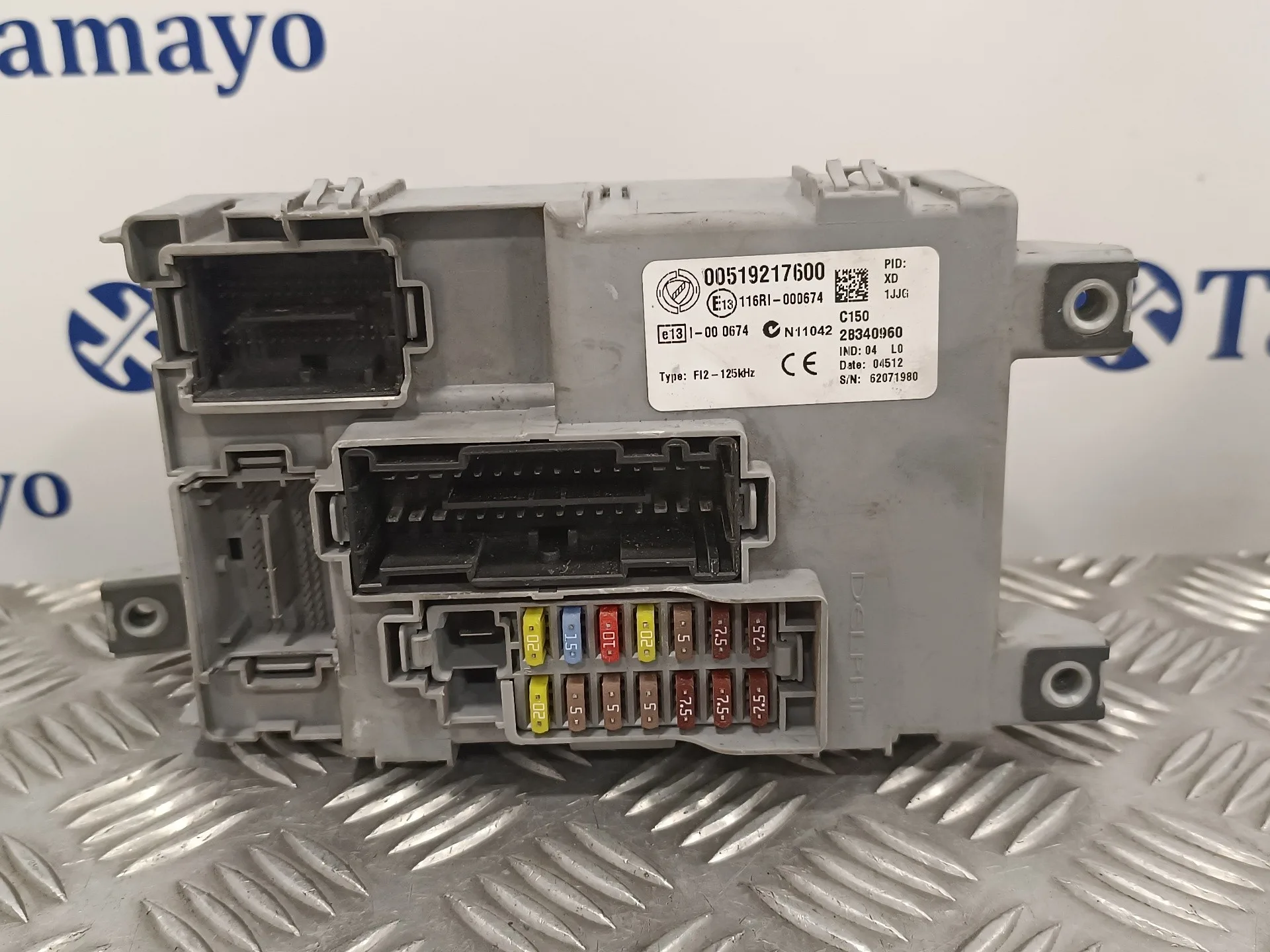 Caja Reles / Fusibles para Fiat Doblo