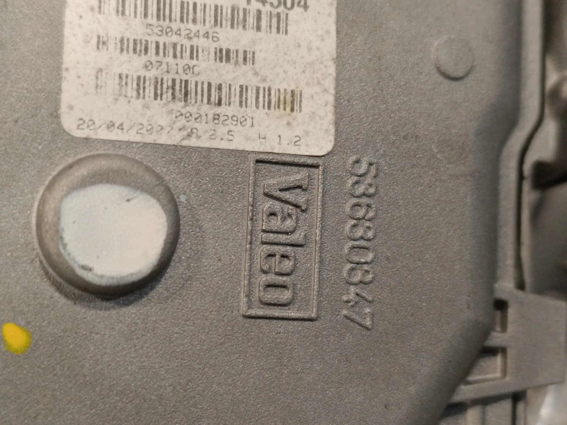 Motor Limpia Delantero para Citroën C4 Picasso