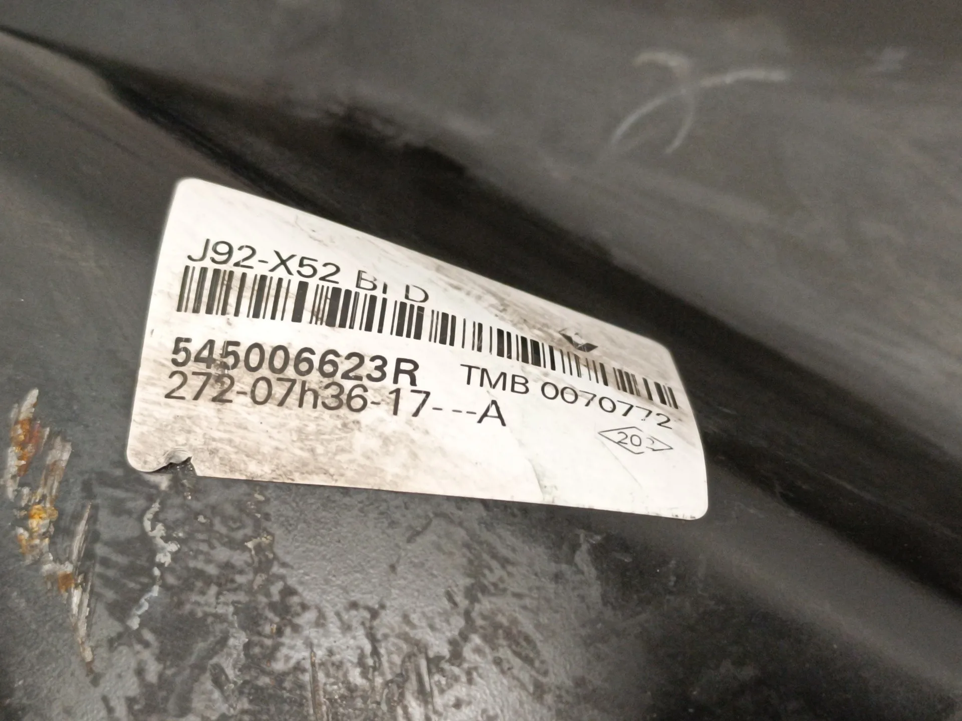 Brazo Suspension Inferior Delantero Derecho para Dacia Dokker