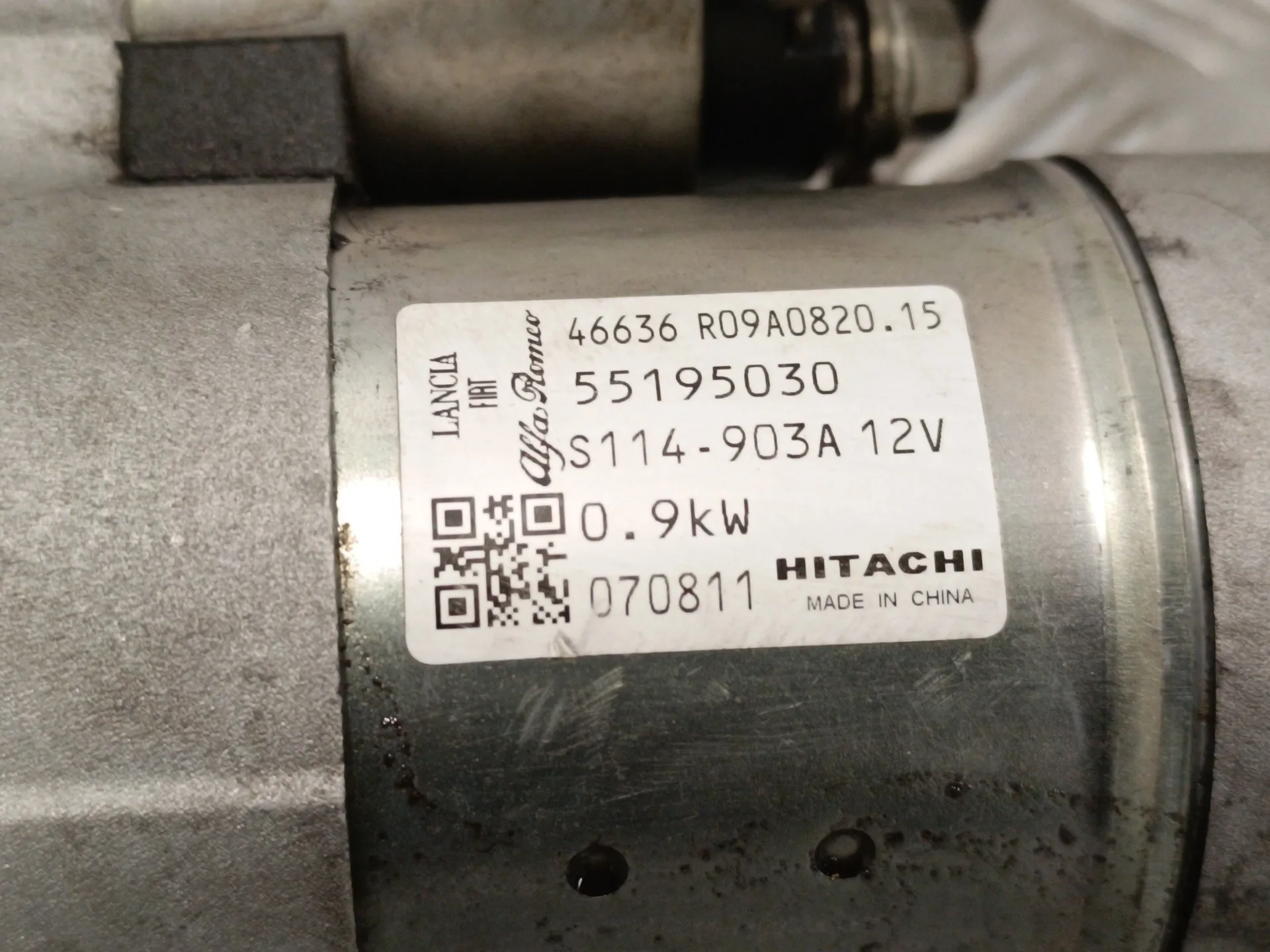 Motor Arranque para Fiat Punto Berlina (188)