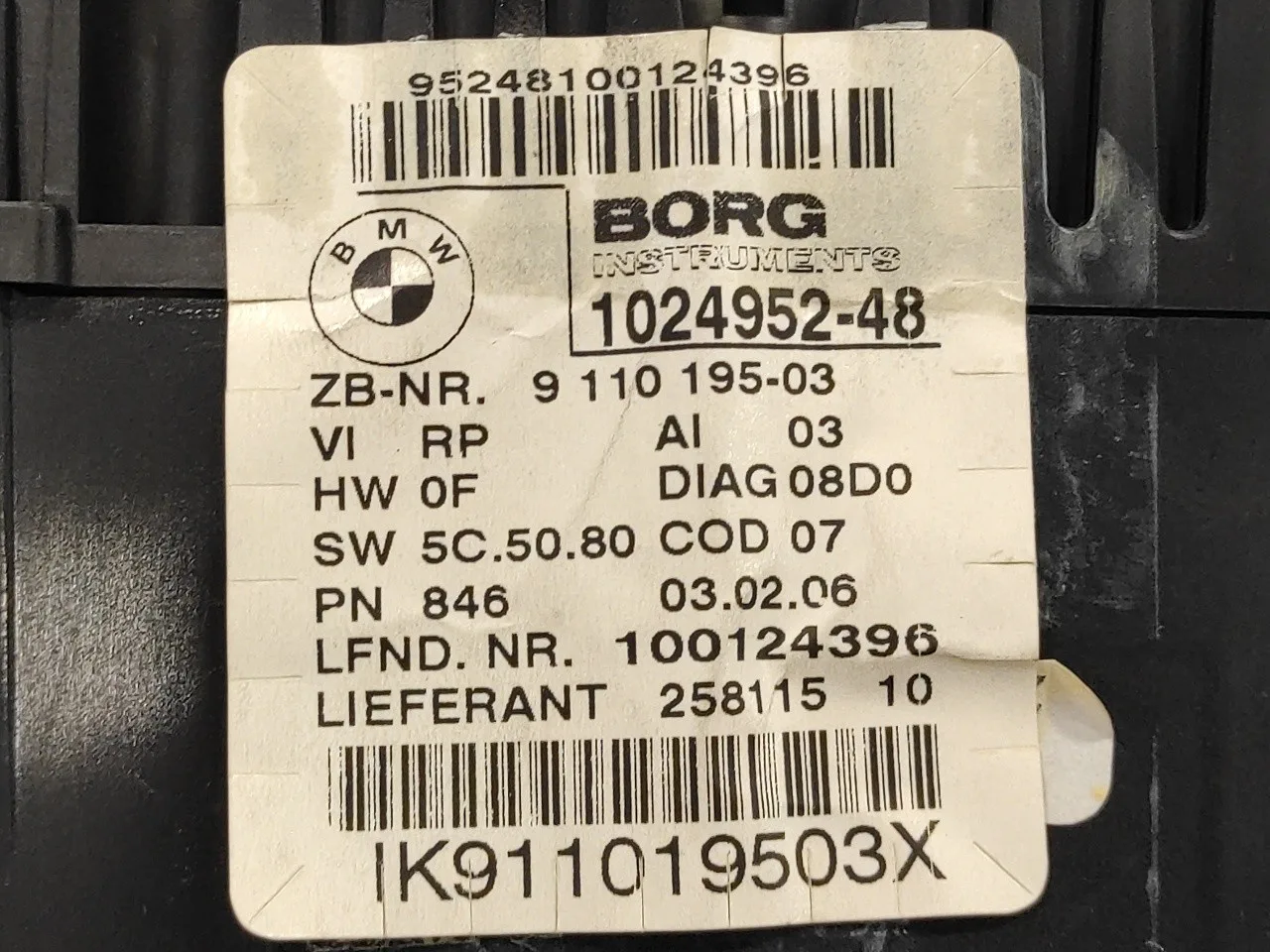 Cuadro Instrumentos para Bmw Serie 1 Berlina (E81/E87)