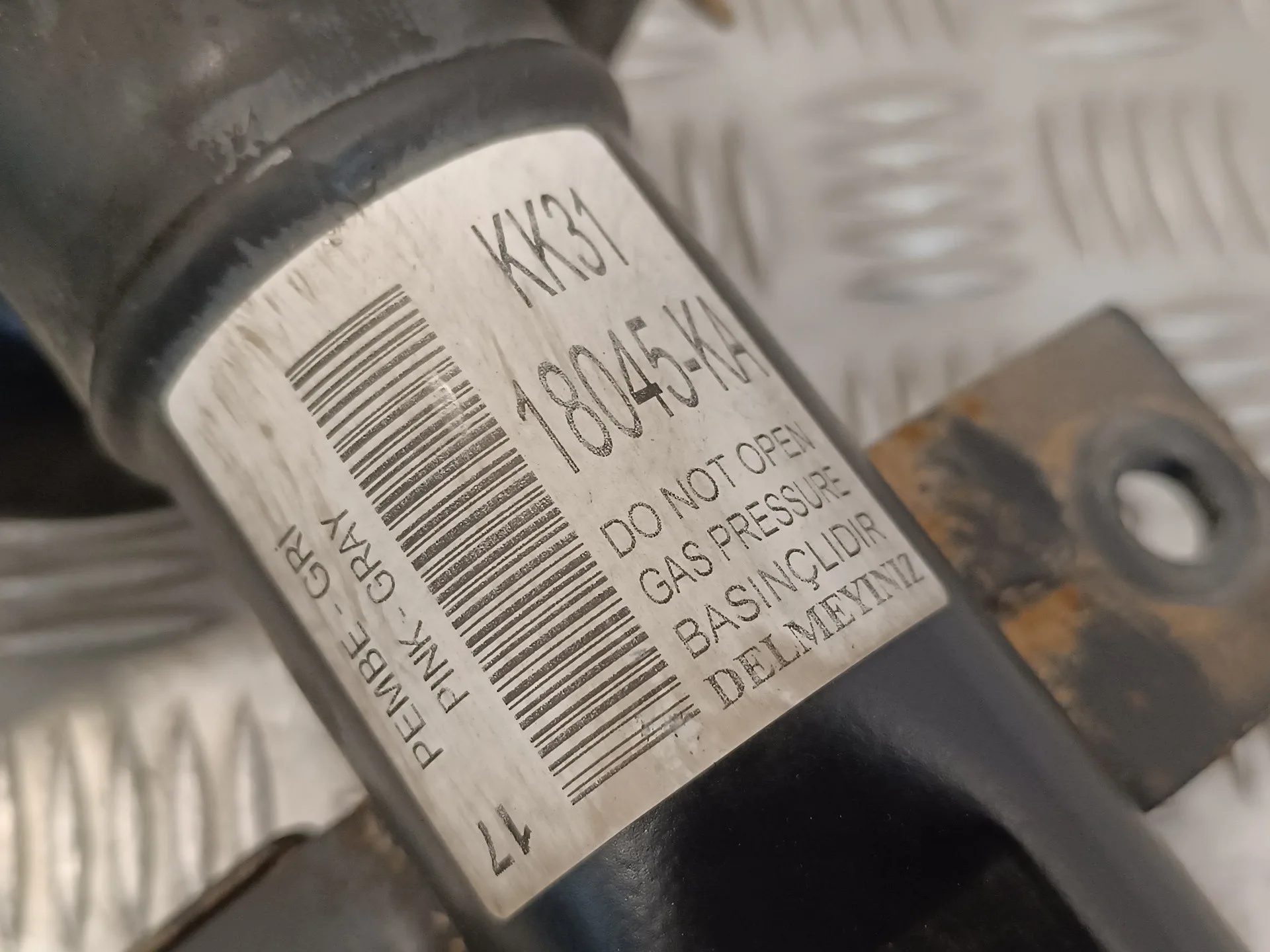 Amortiguador Delantero Izquierdo para Ford Transit Furgon (Tts)