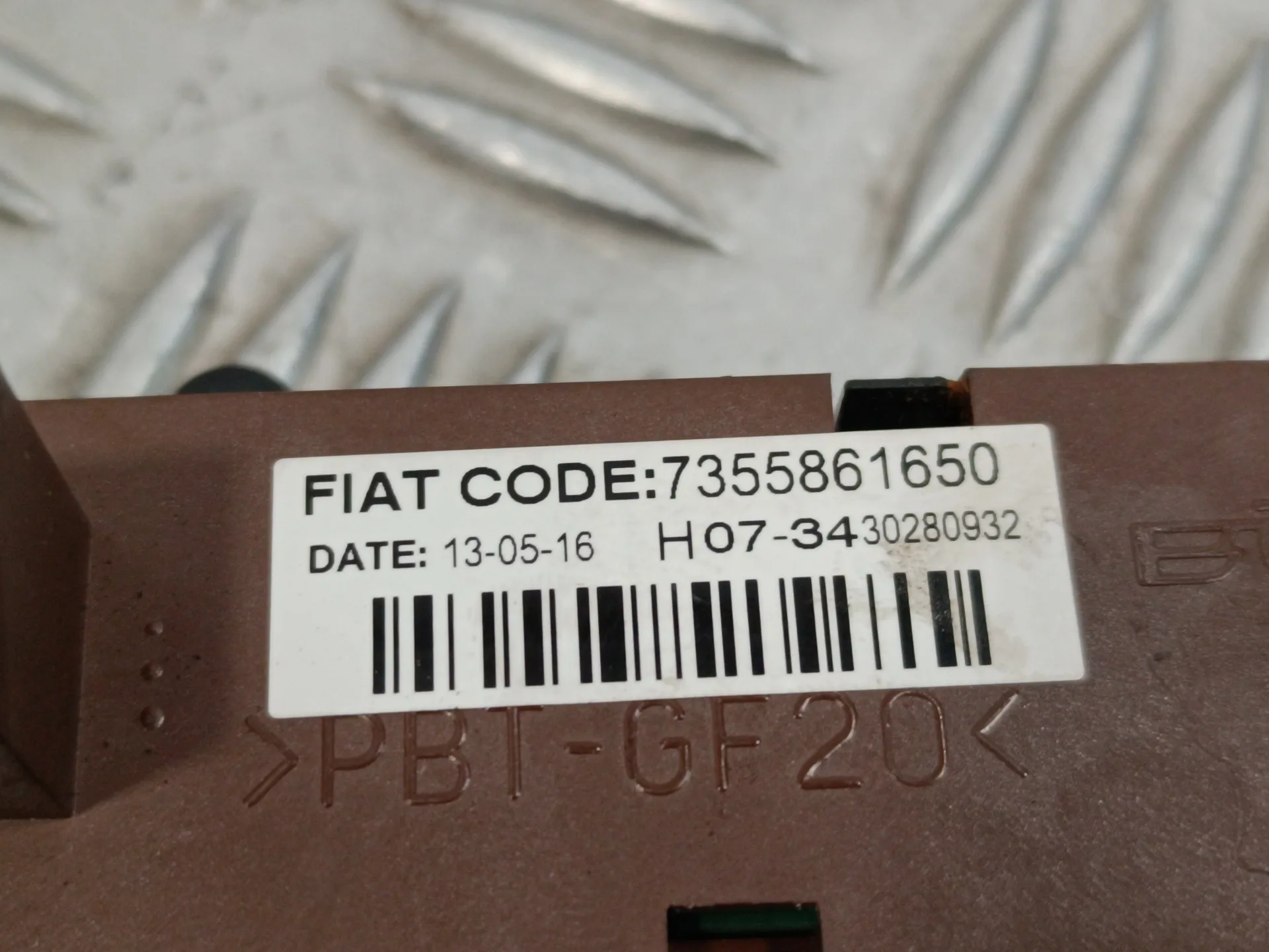 Warning para Peugeot Boxer Furgon