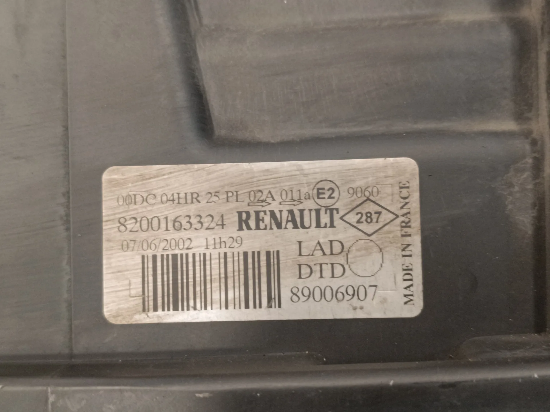 Faro Derecho para Renault Laguna Ii (Bg0)