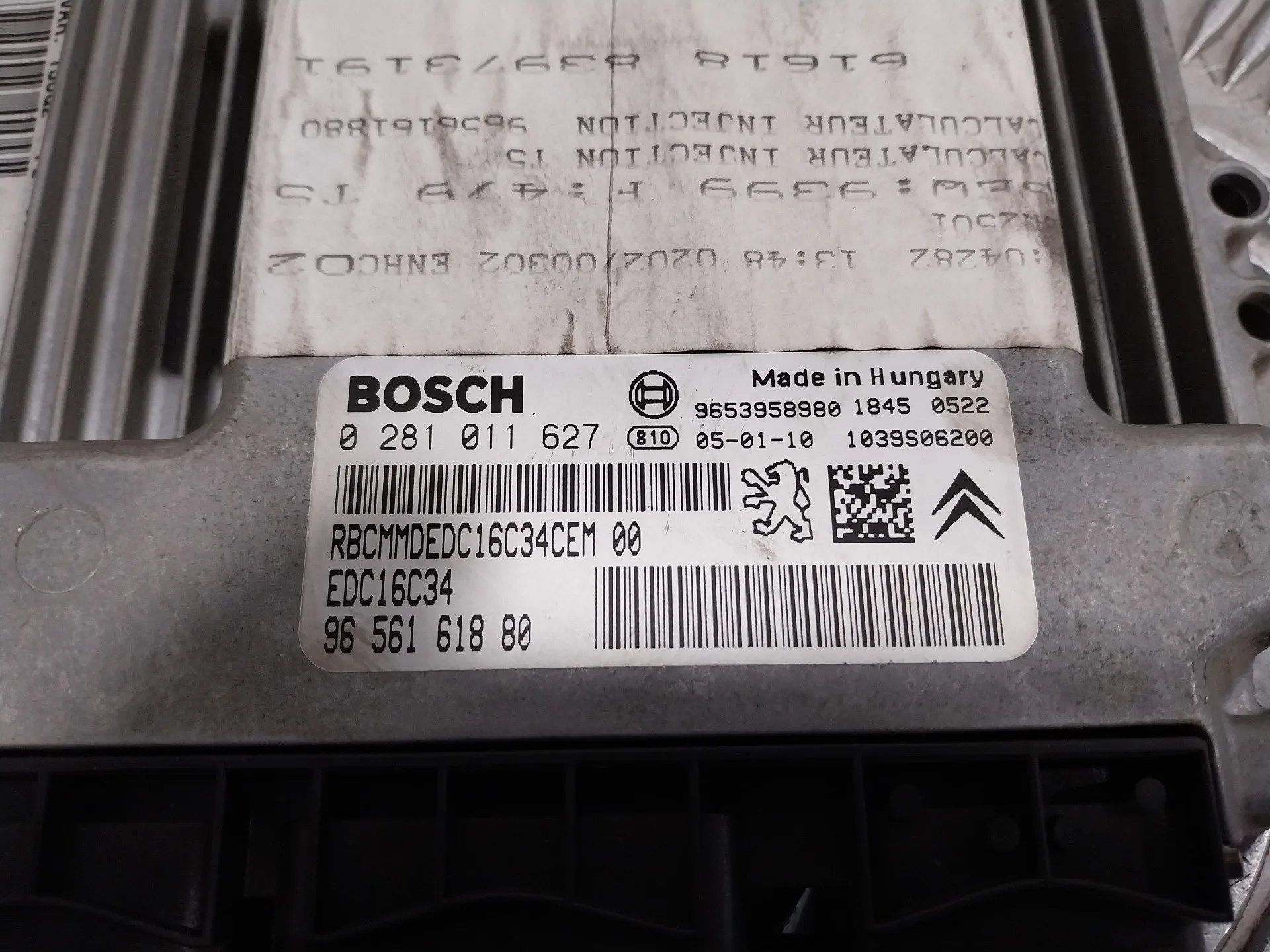 Centralita Motor Uce para Peugeot 307 Break / Sw (S1)