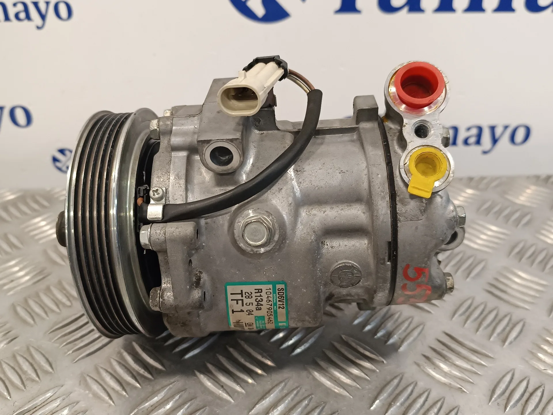 Compresor Aire Acondicionado para Opel Corsa C