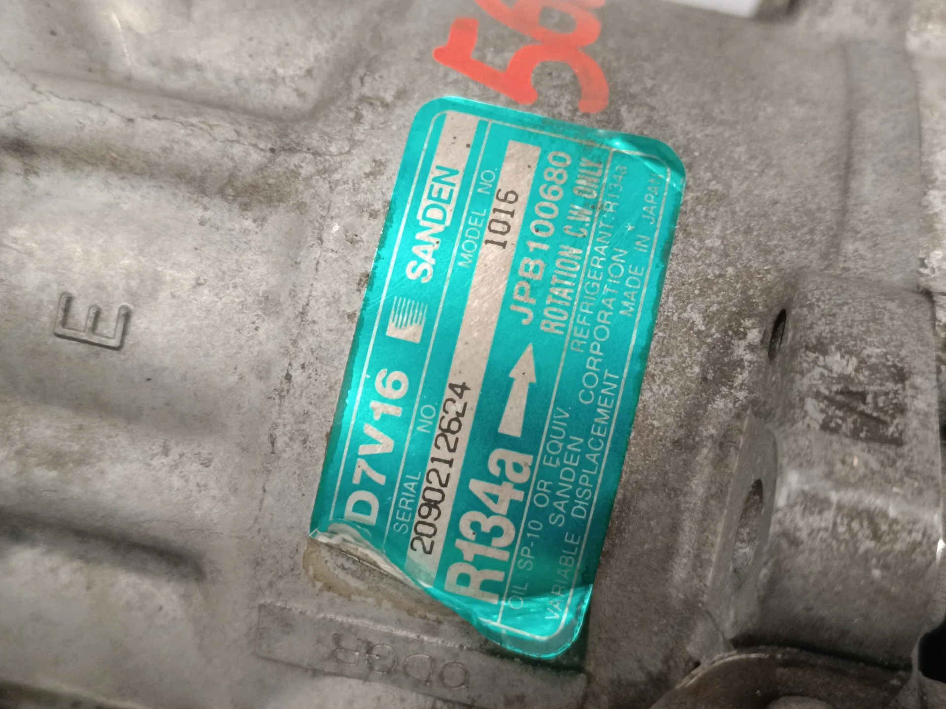 Compresor Aire Acondicionado para Mg Serie 400 (Rt)