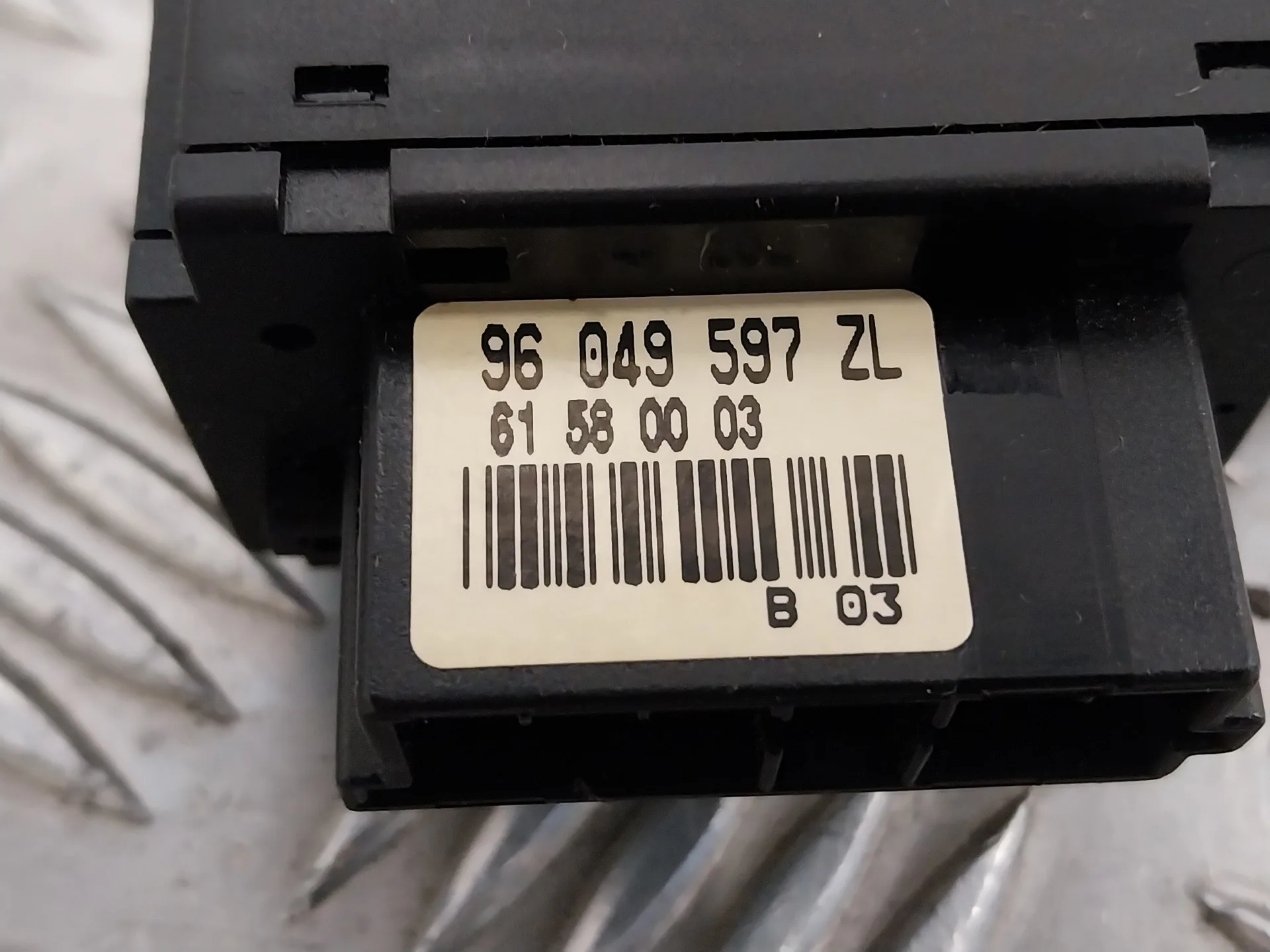 Mando Limpia para Peugeot 206 Berlina