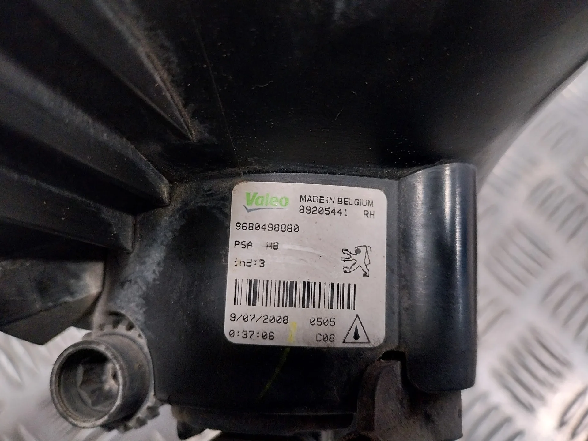 Faro Antiniebla Derecho para Peugeot 308 Sw
