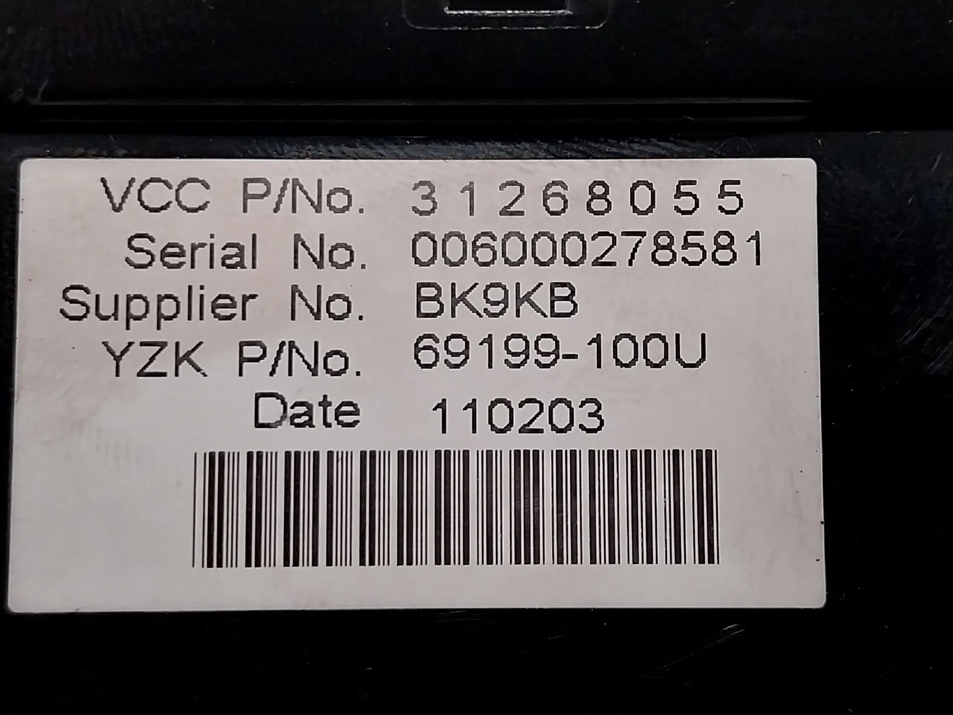 Pantalla Multifuncion para Volvo S40 Berlina