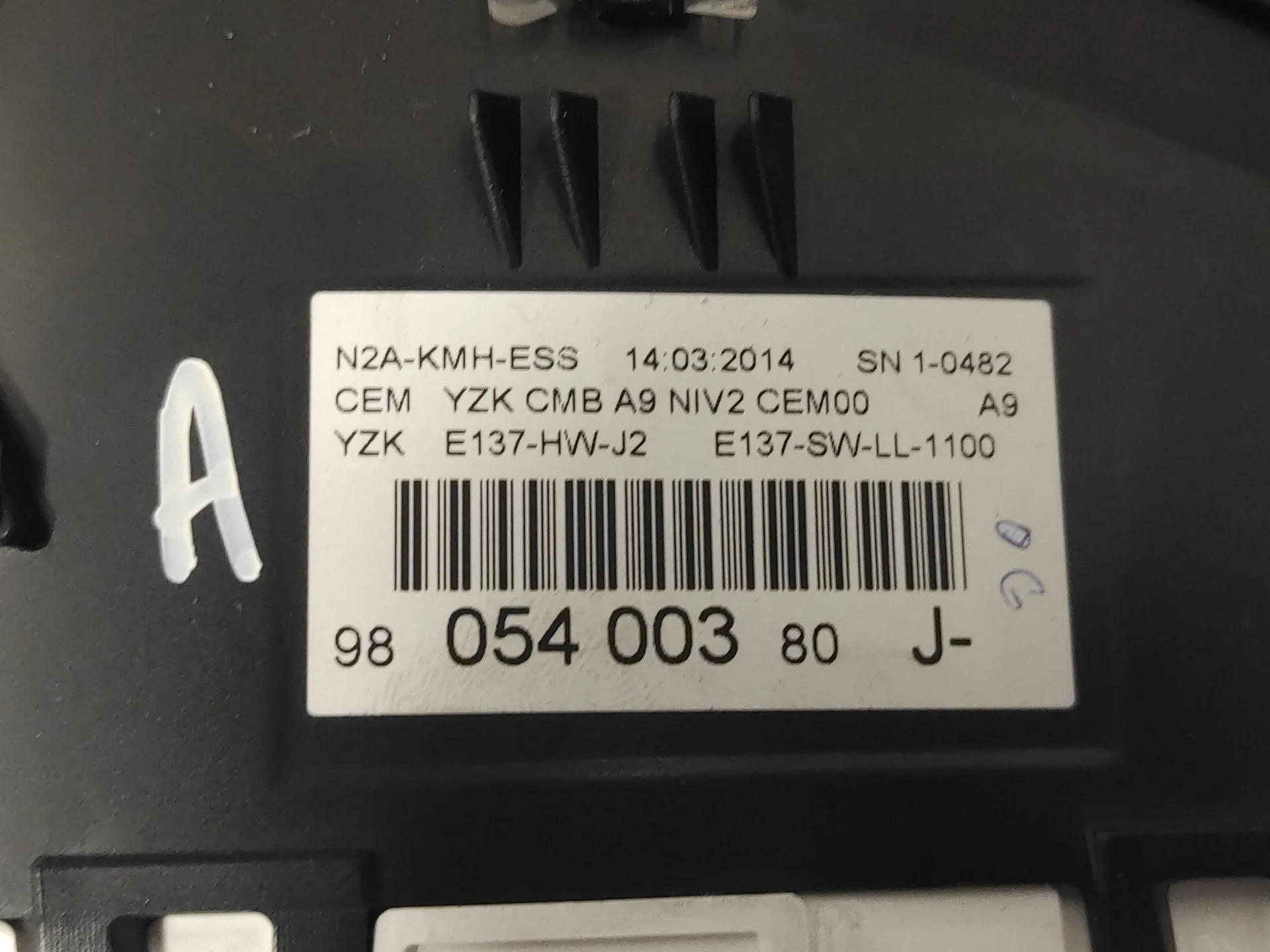 Cuadro Instrumentos para Peugeot 208