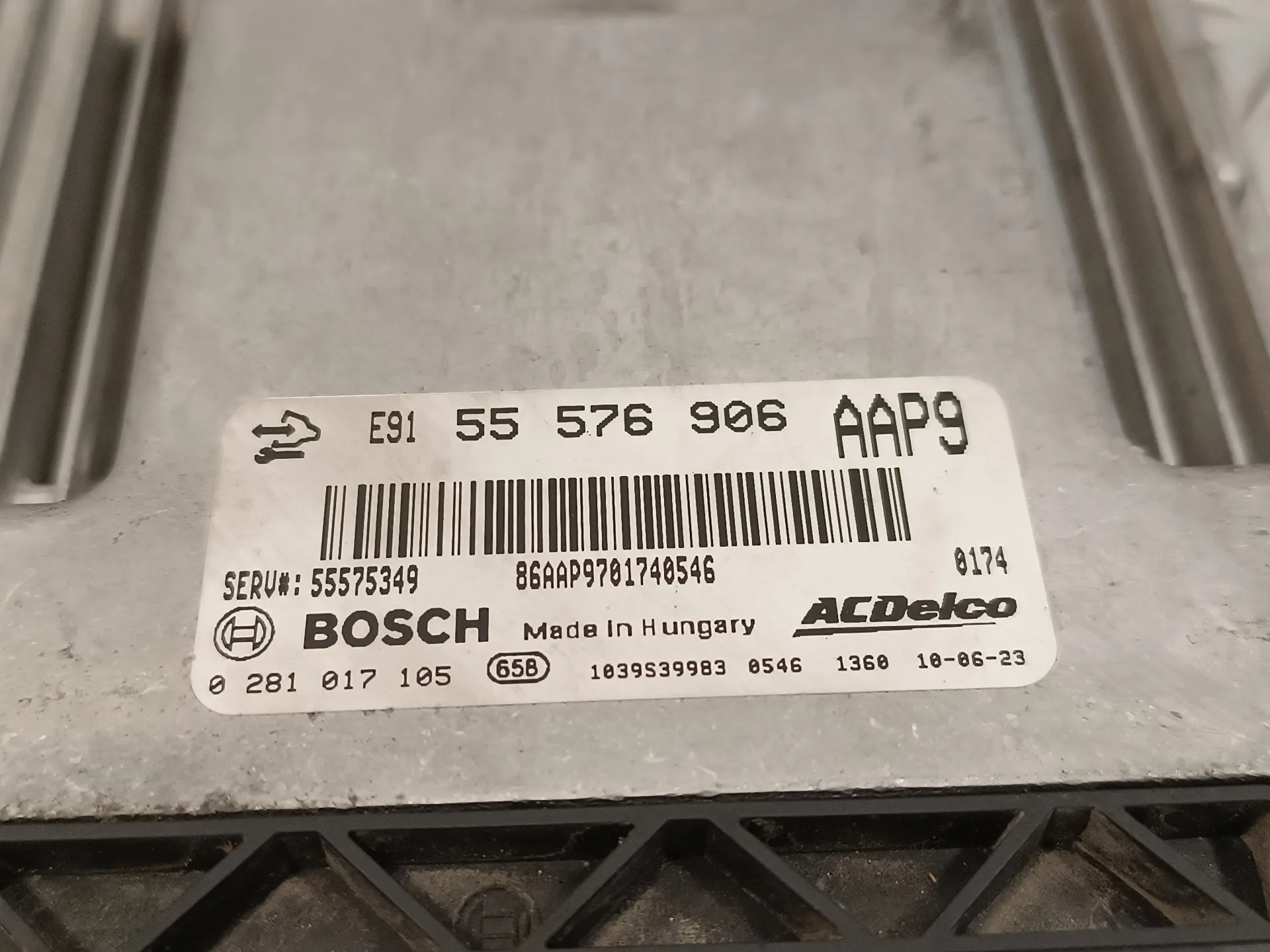 Centralita Motor Uce para Opel Insignia Berlina