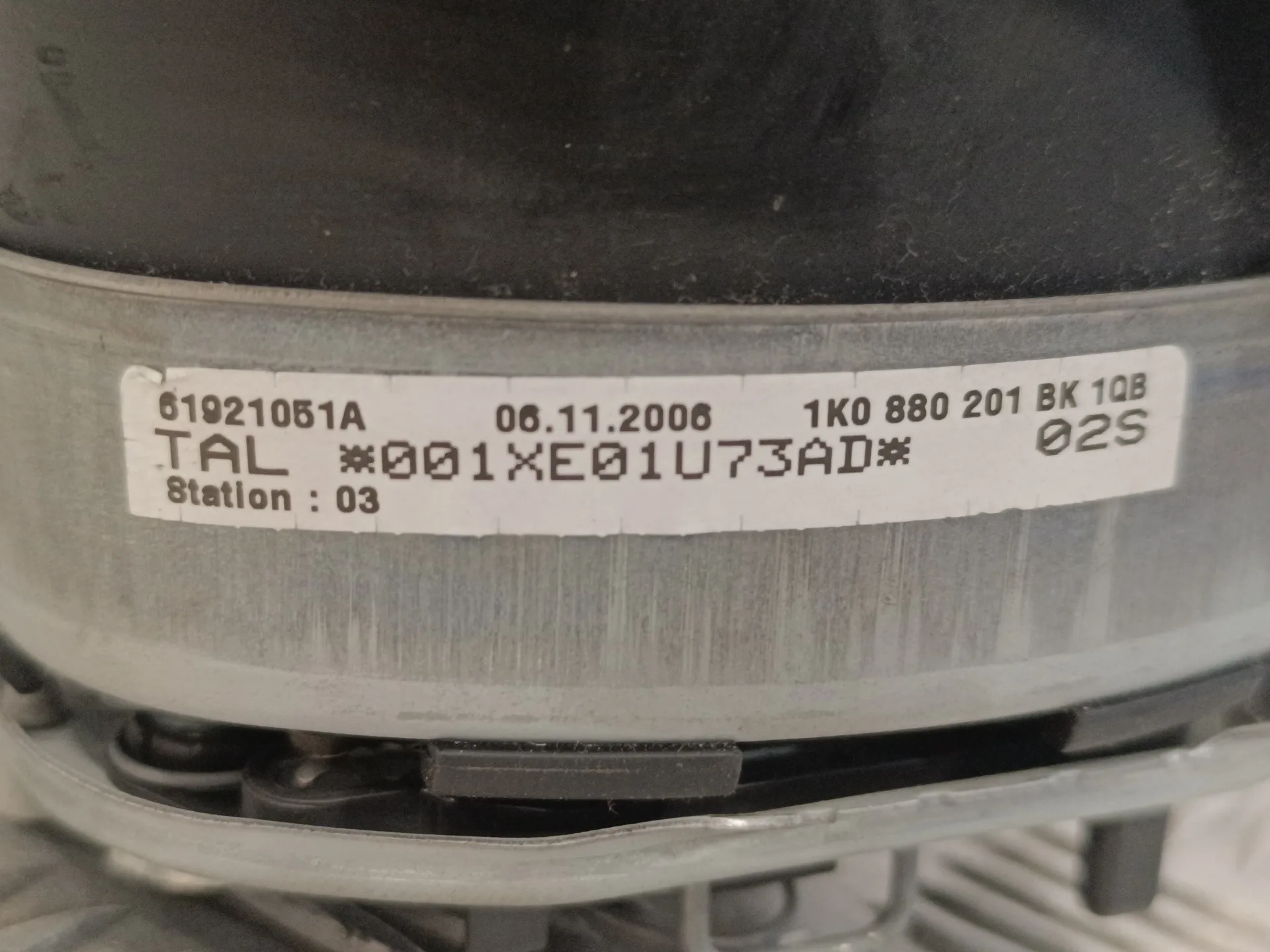 Airbag Delantero Izquierdo para Volkswagen Golf V Berlina (1K1)