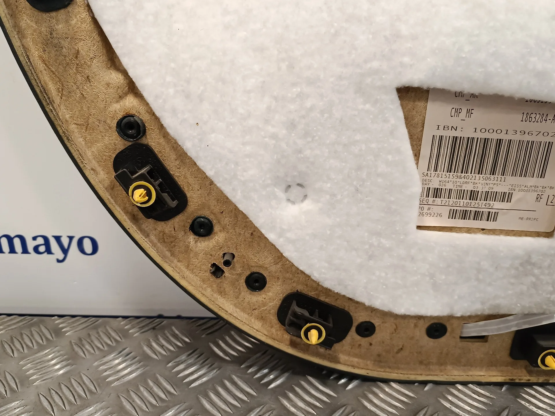 Guarnecido Puerta Delantera Derecha para Mercedes-Benz Clase M (W164)