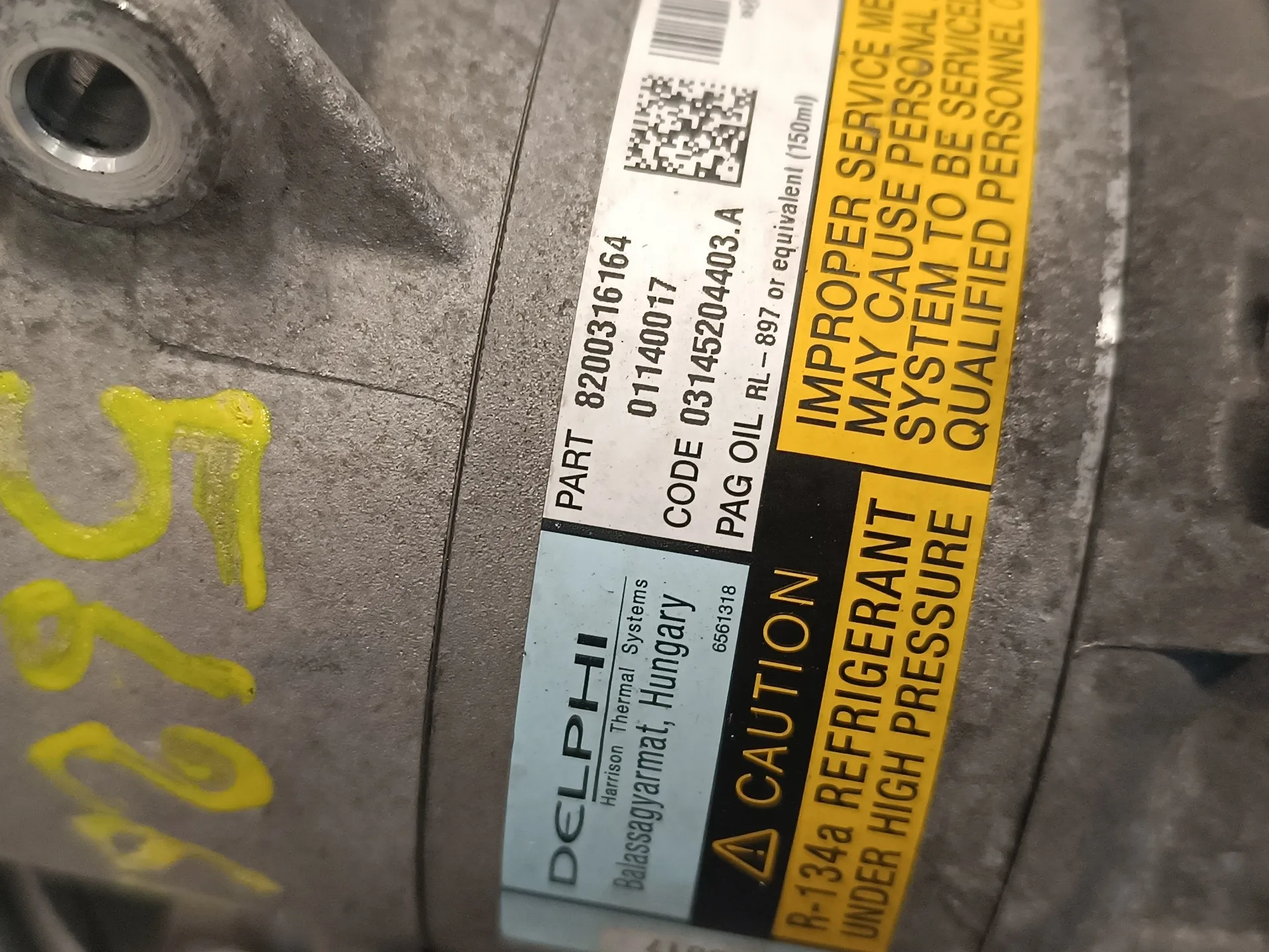 Compresor Aire Acondicionado para Renault Megane Ii Berlina 5P