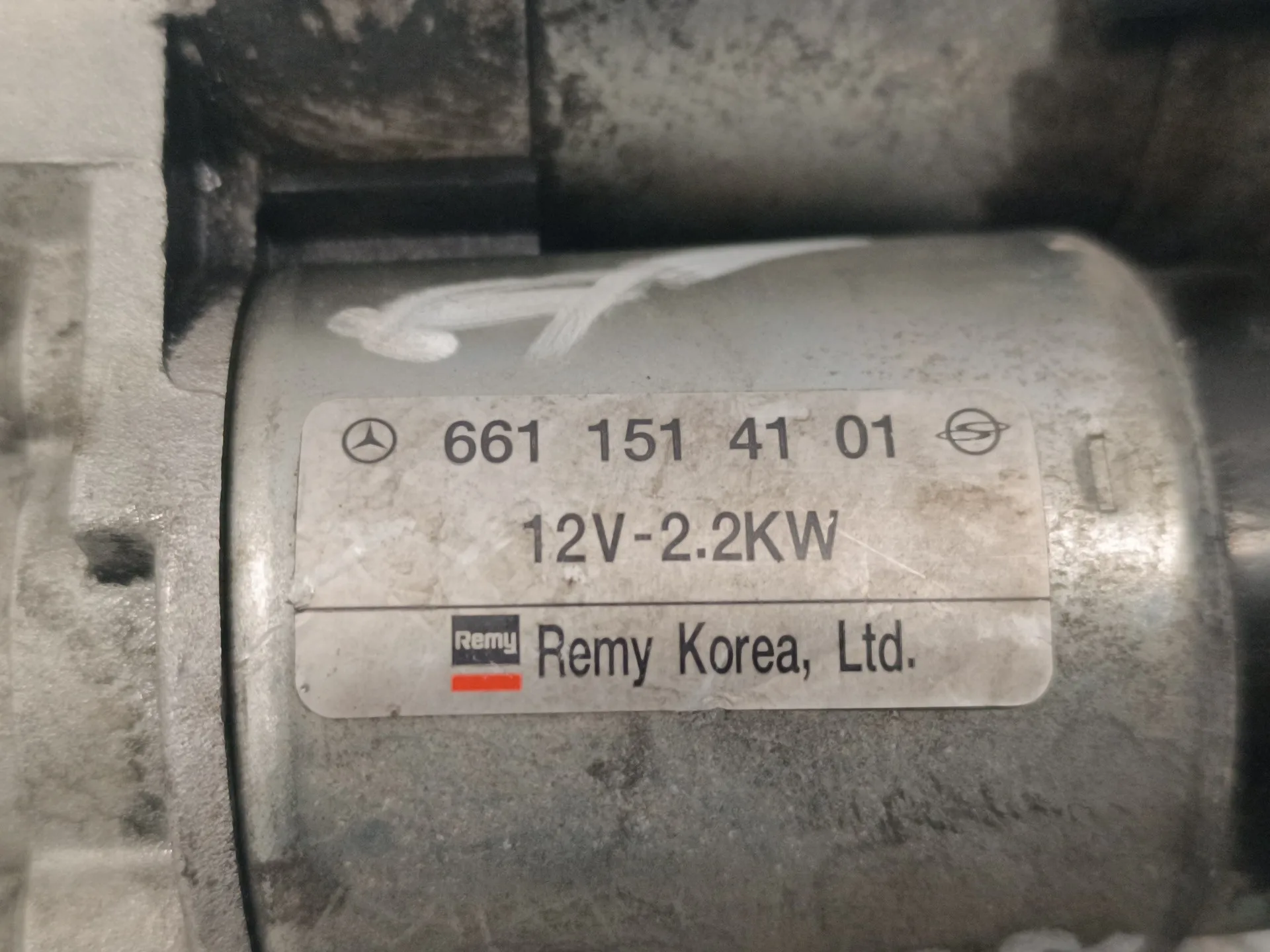 Motor Arranque para Ssangyong Rodius
