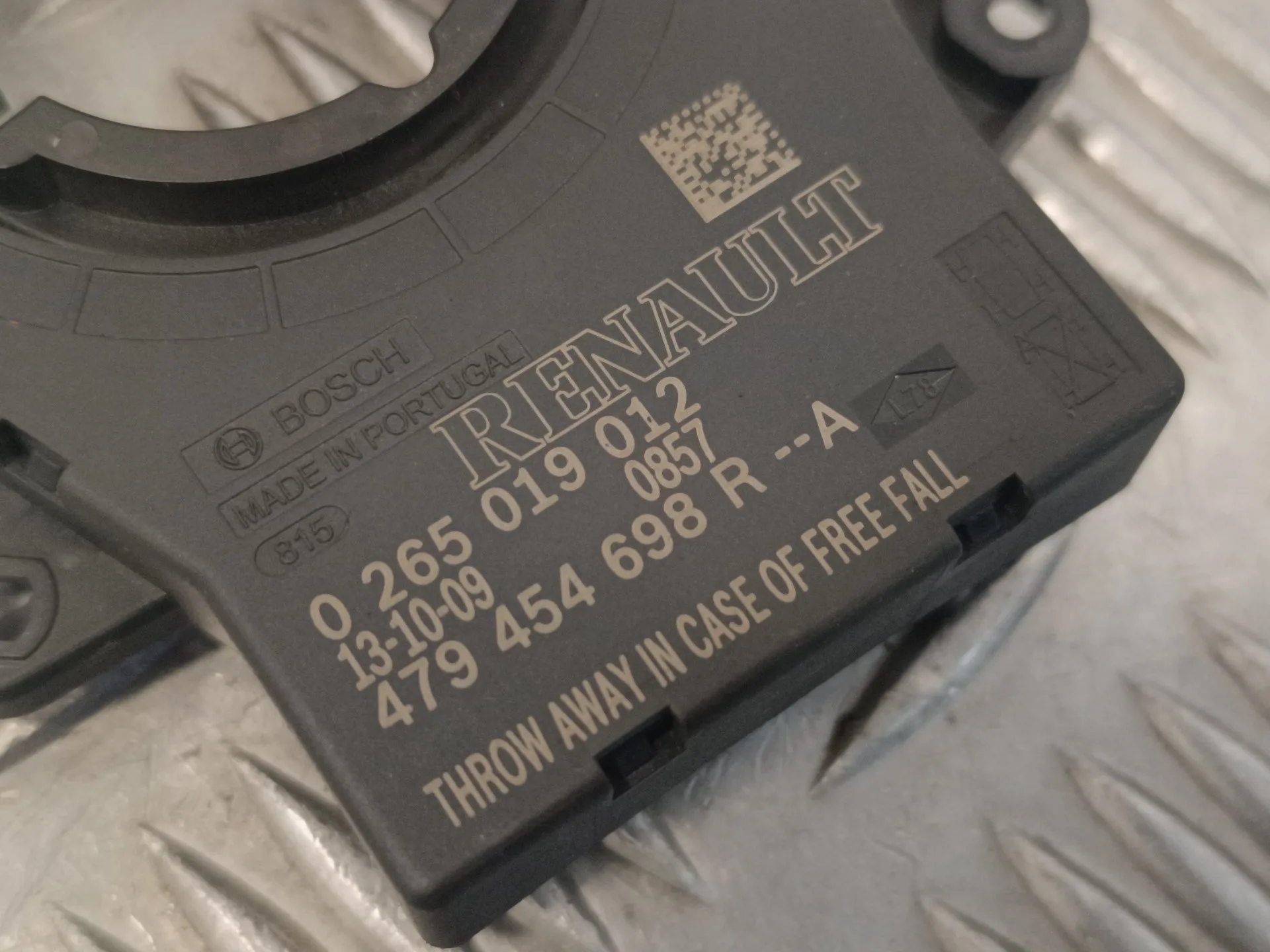 Sensor Angulo De Giro para Renault Clio Iv