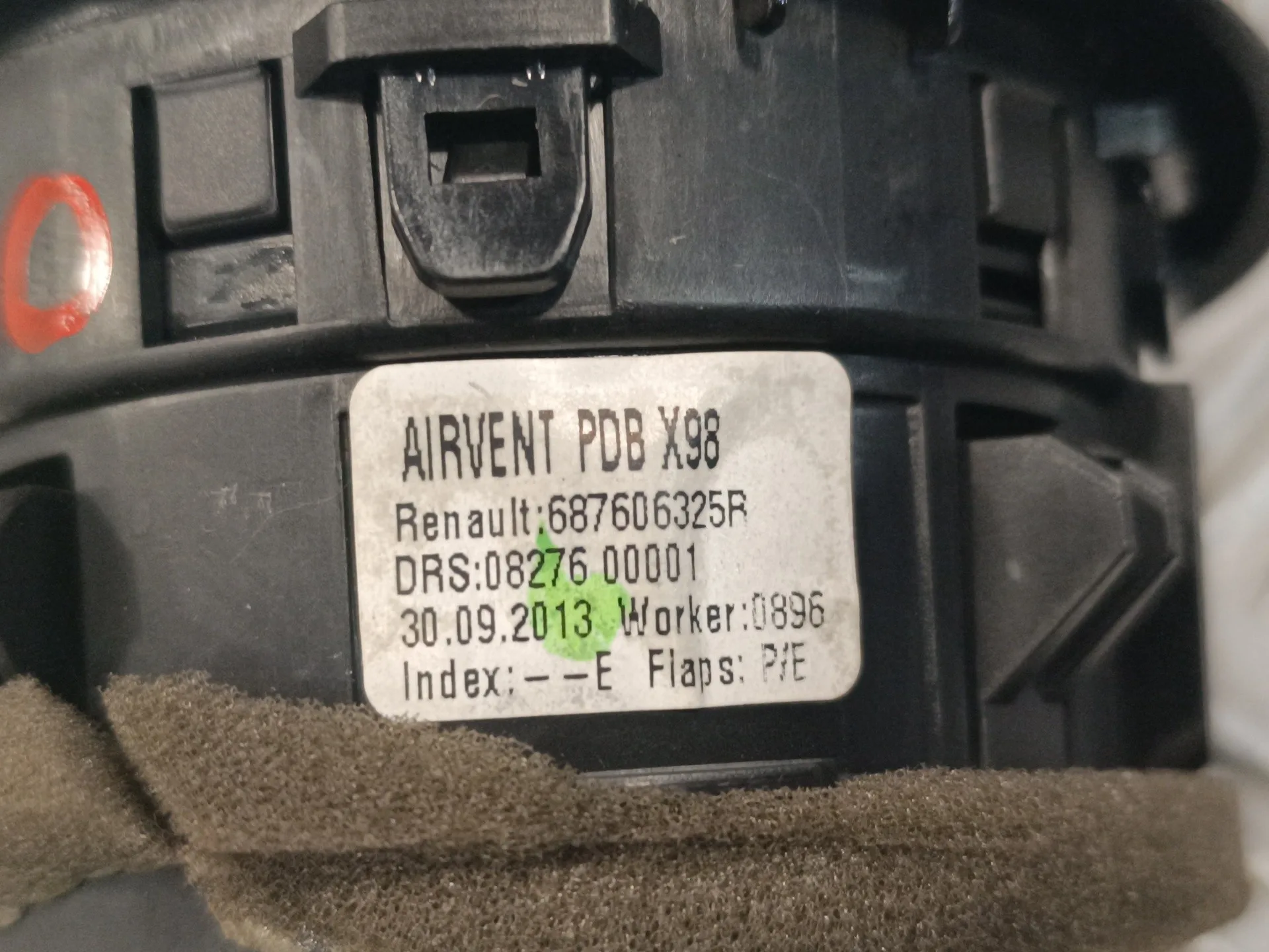 Rejilla Aireadora para Renault Clio Iv