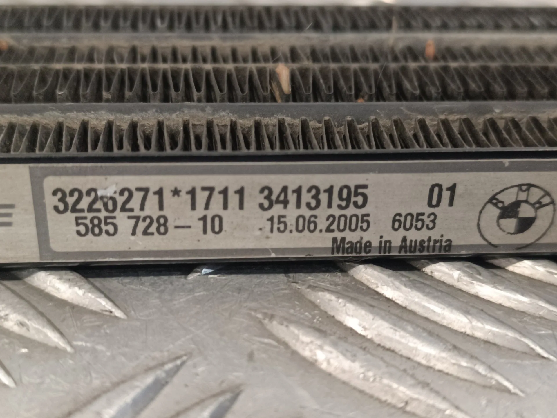Radiador Aceite para Bmw X3 (E83)