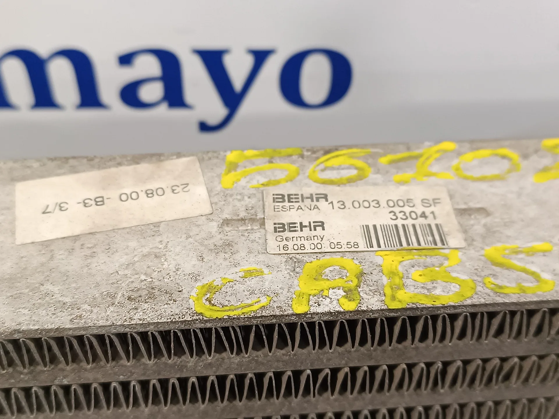 Intercooler para Nissan Cabstar