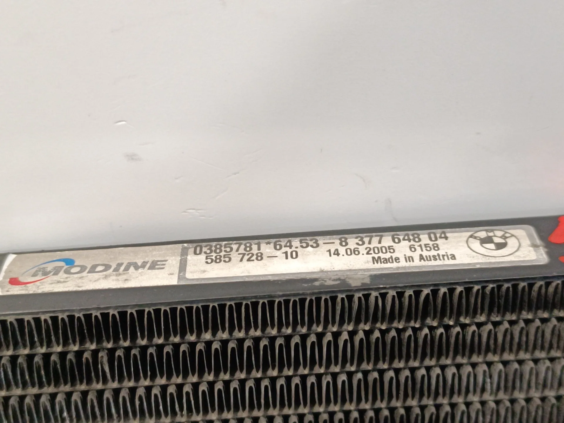 Condensador / Radiador Aire Acondicionado para Bmw X3 (E83)