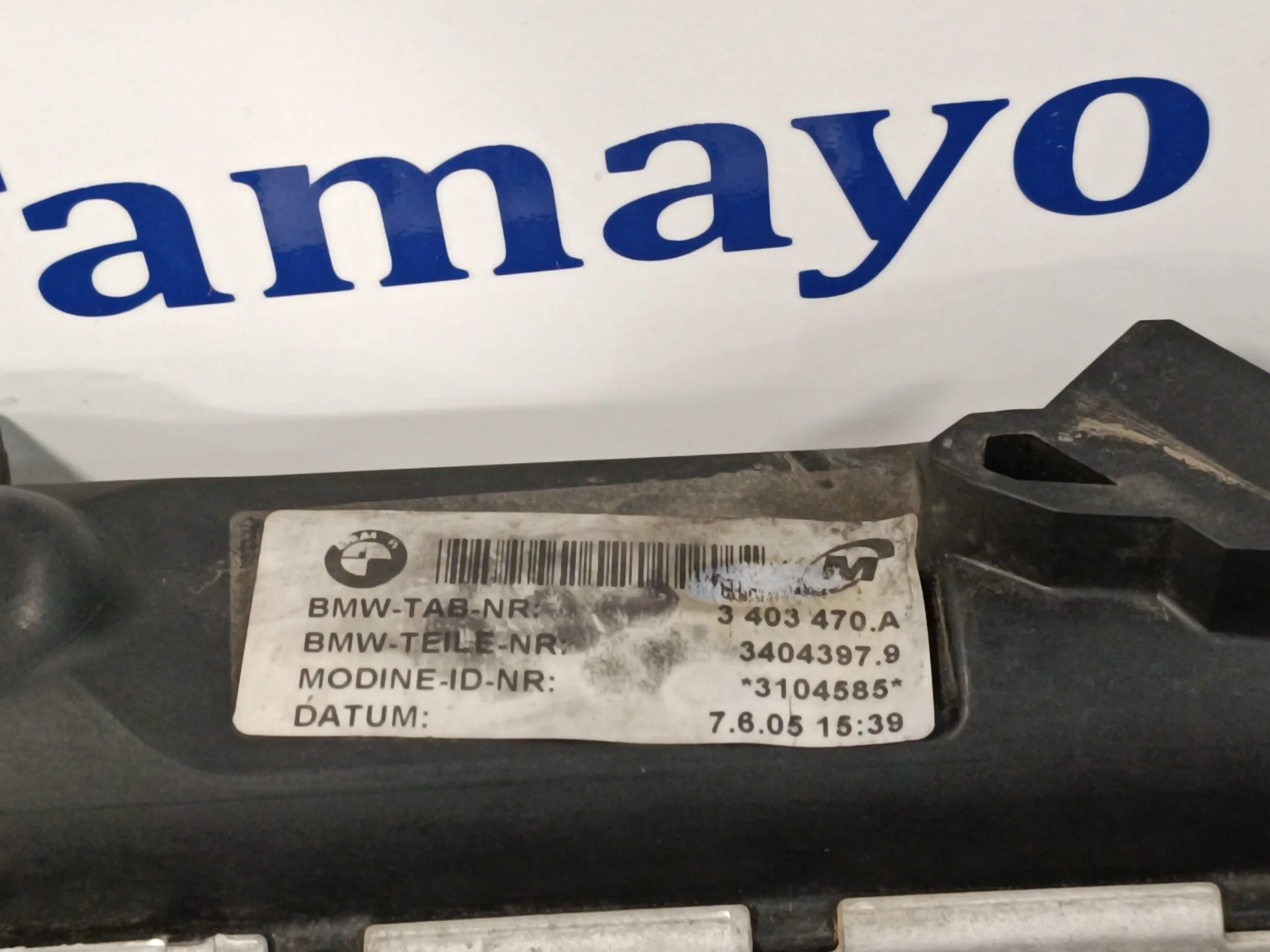 Radiador Agua para Bmw X3 (E83)