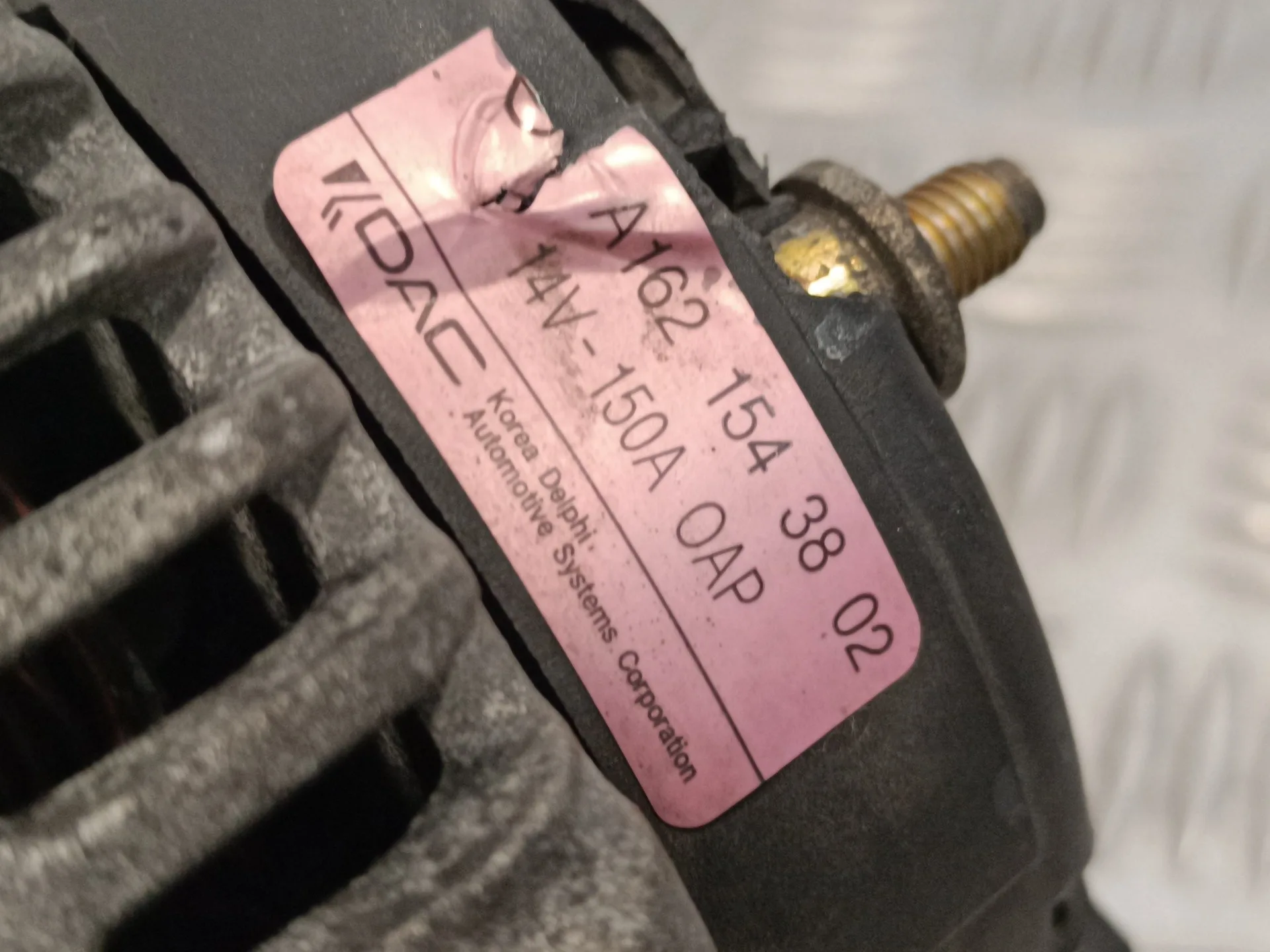 Alternador para Ssangyong Rodius