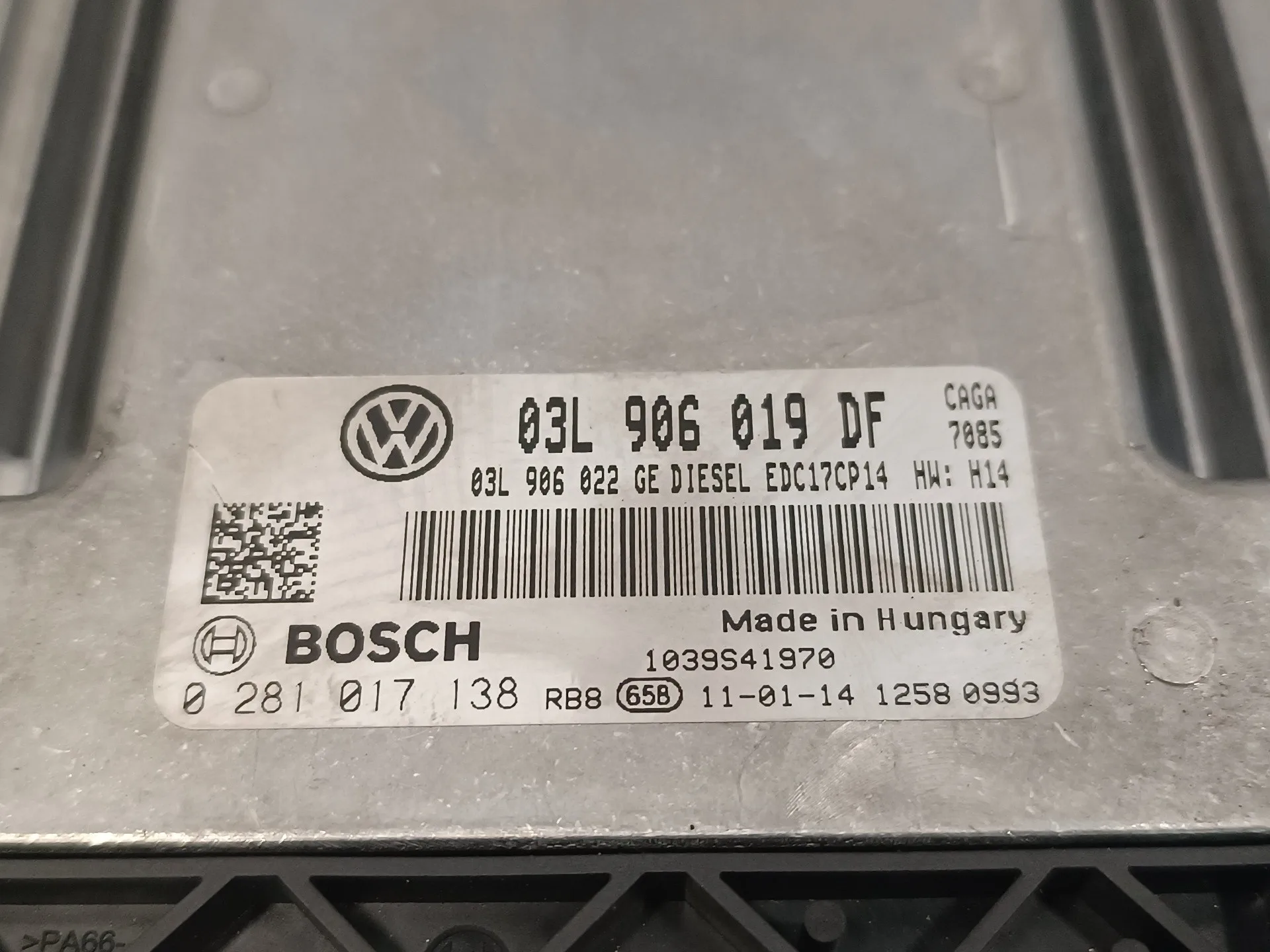 Centralita Motor Uce para Seat Exeo St (3R5)(2009>)