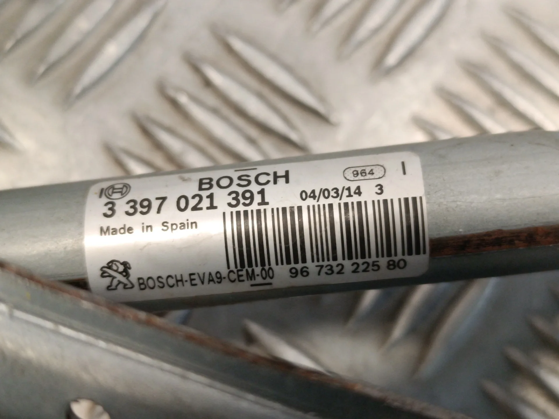 Motor Limpia Delantero para Peugeot 208