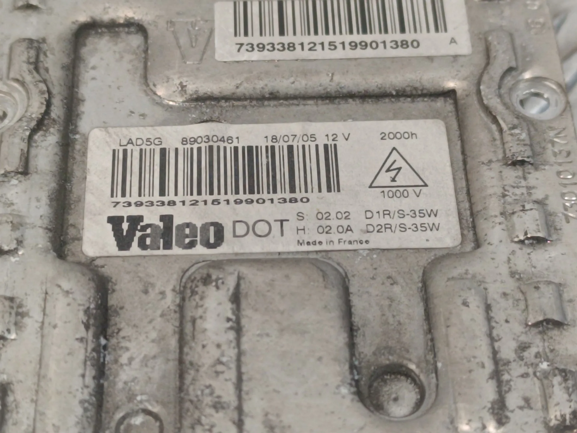 Centralita Faros Xenon para Fiat Ulysse (179)