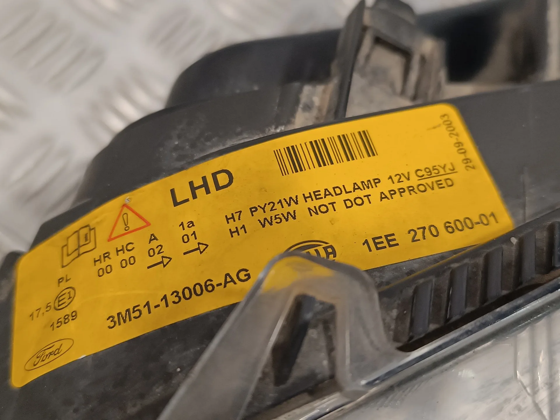 Faro Izquierdo para Ford Focus C-Max (Cap)
