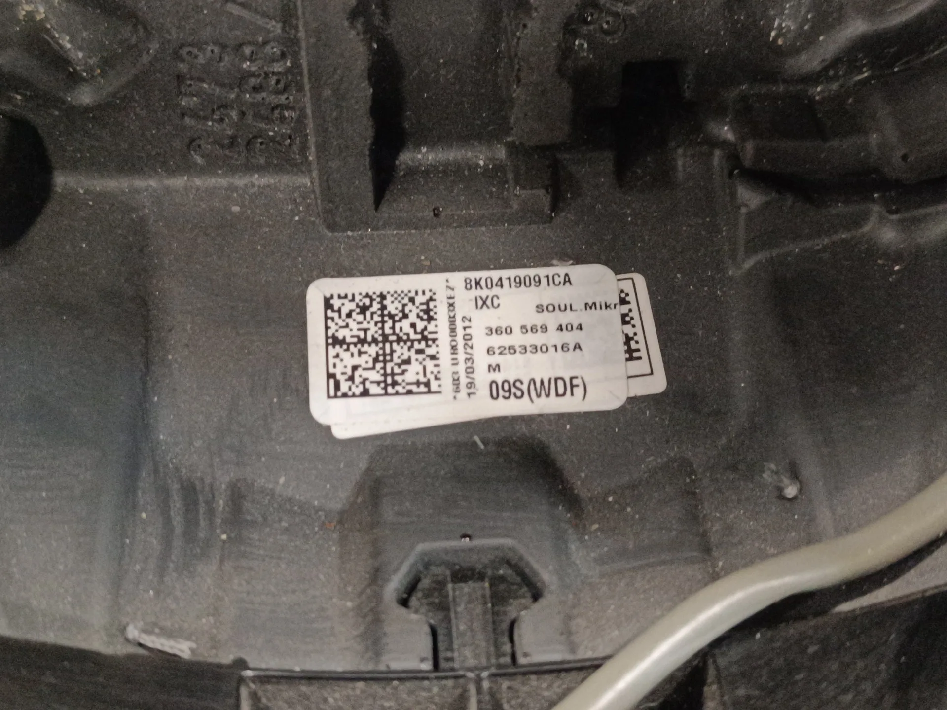 Volante para Audi A5 Coupe (8T)