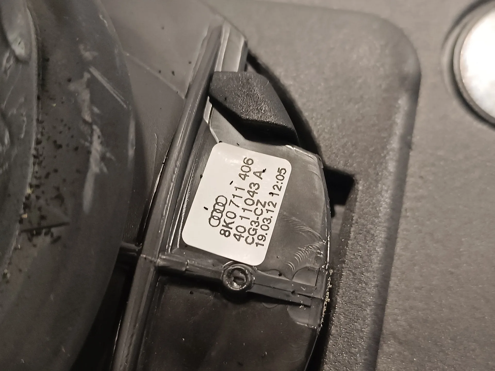 Palanca Cambio para Audi A5 Coupe (8T)