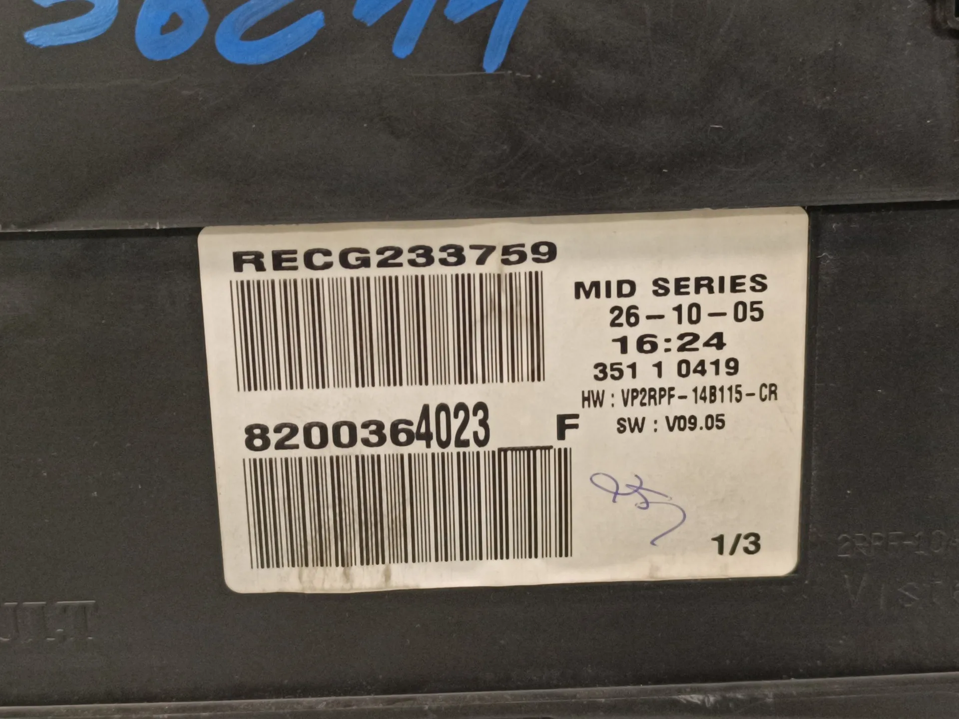 Cuadro Instrumentos para Renault Megane Ii Berlina 5P