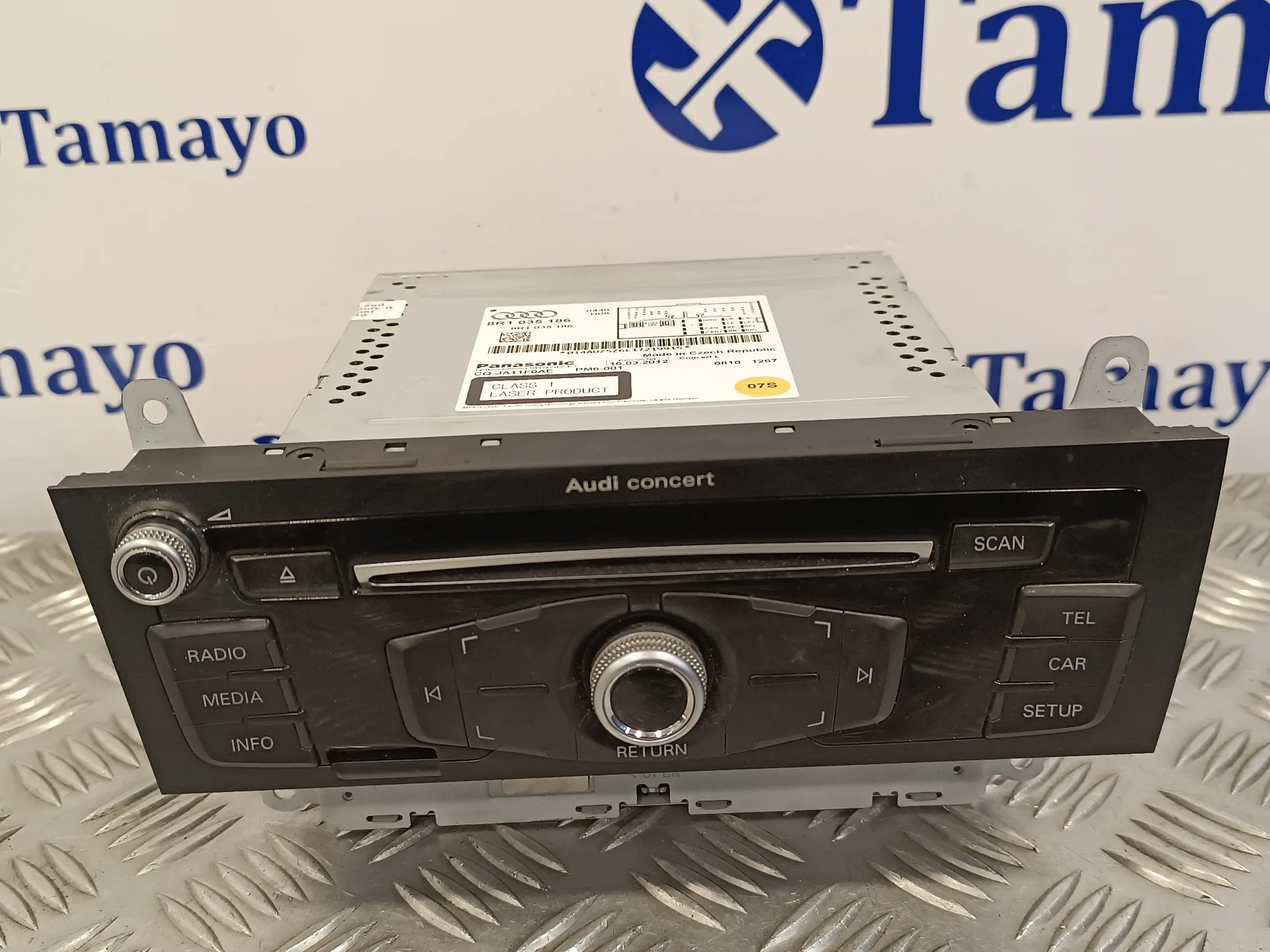 Sistema Audio / Radio Cd para Audi A5 Coupe (8T)