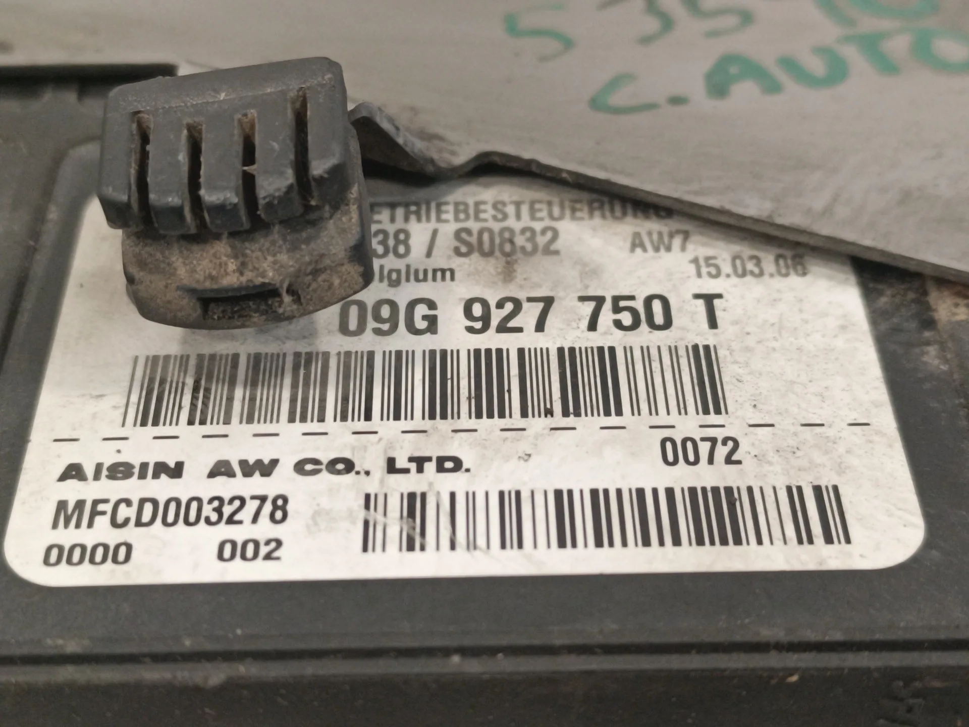 Centralita Cambio Automatico para Volkswagen Passat Variant (3C5)