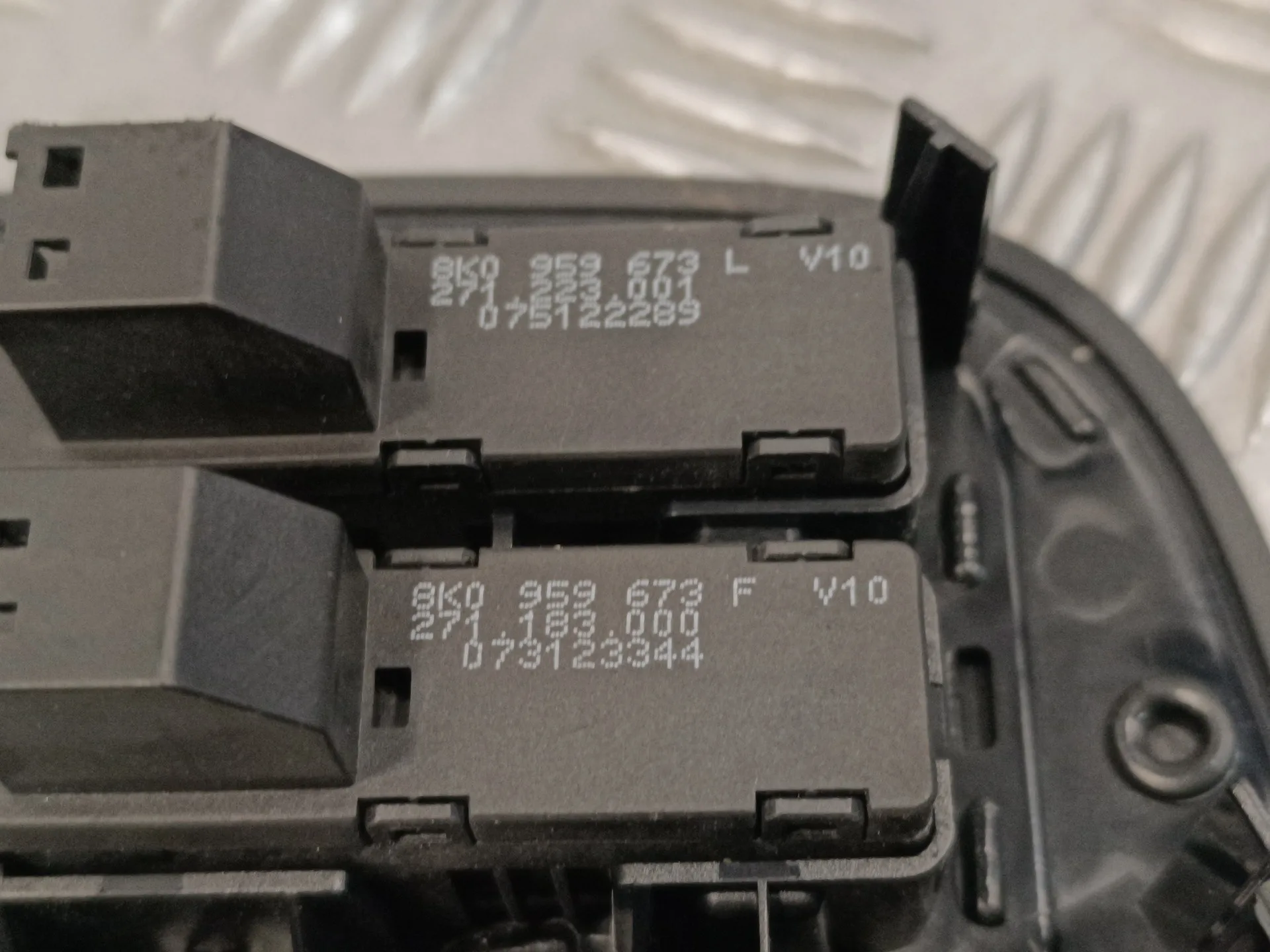Guarnecidos Palanca Cambio para Audi A5 Coupe (8T)
