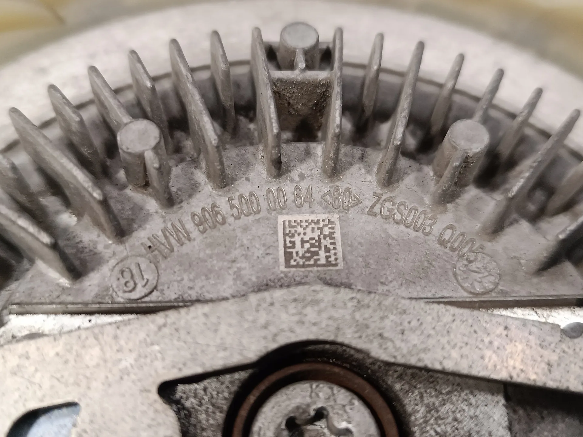 Ventilador Viscoso Motor para Volkswagen Crafter Caja Cerrada