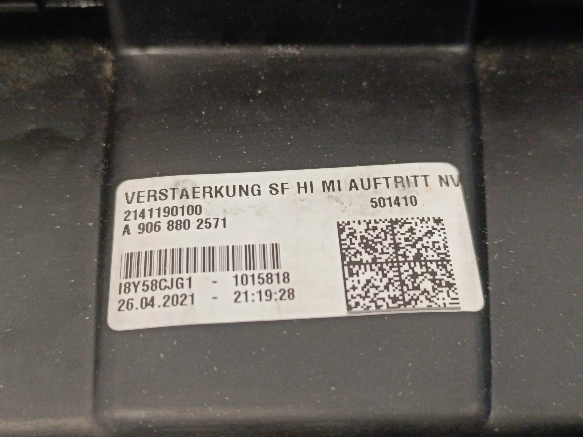 Molduras Traseras para Volkswagen Crafter Caja Cerrada